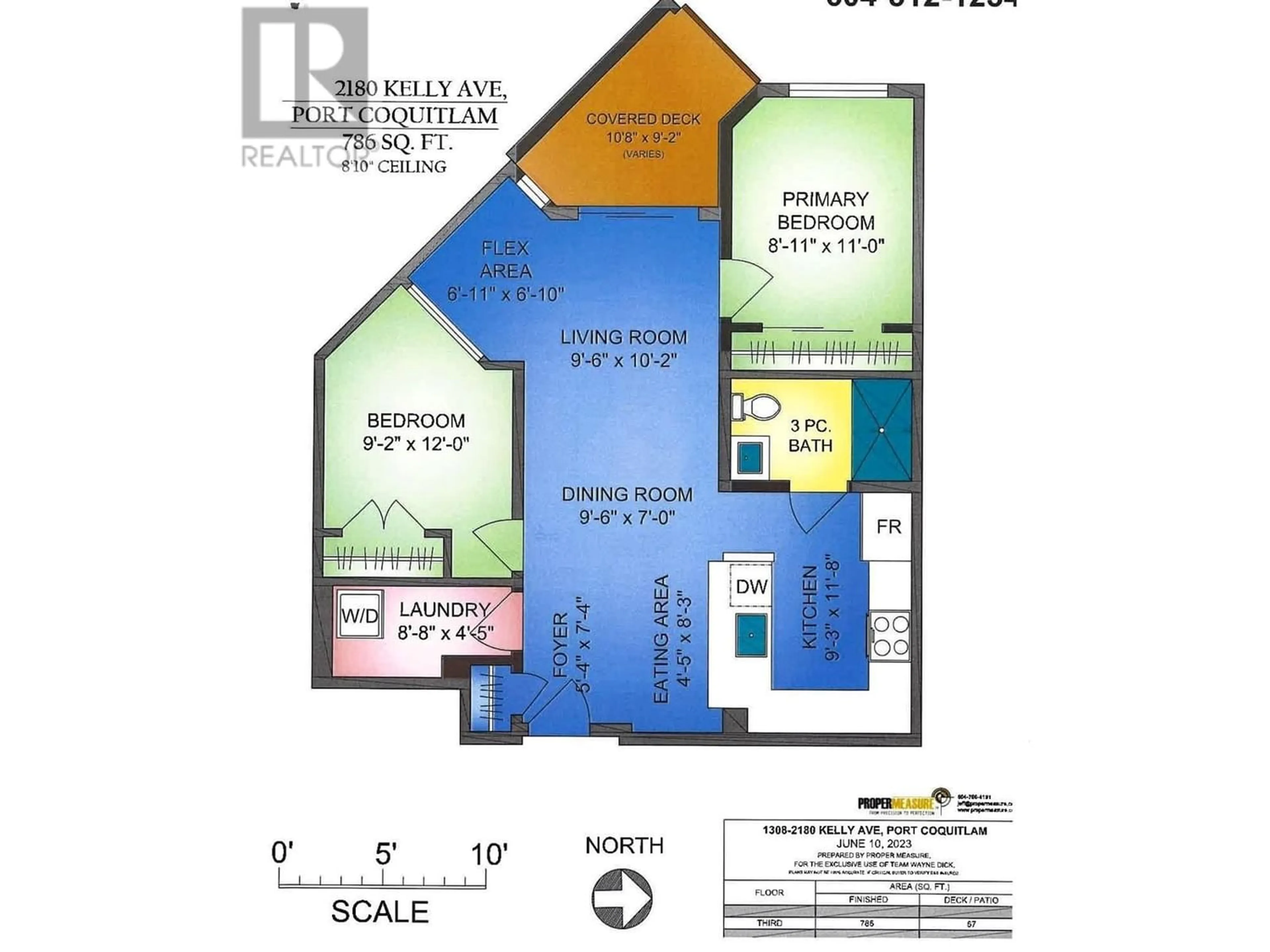 Floor plan for 4519 2180 KELLY AVENUE, Port Coquitlam British Columbia V3C0L1