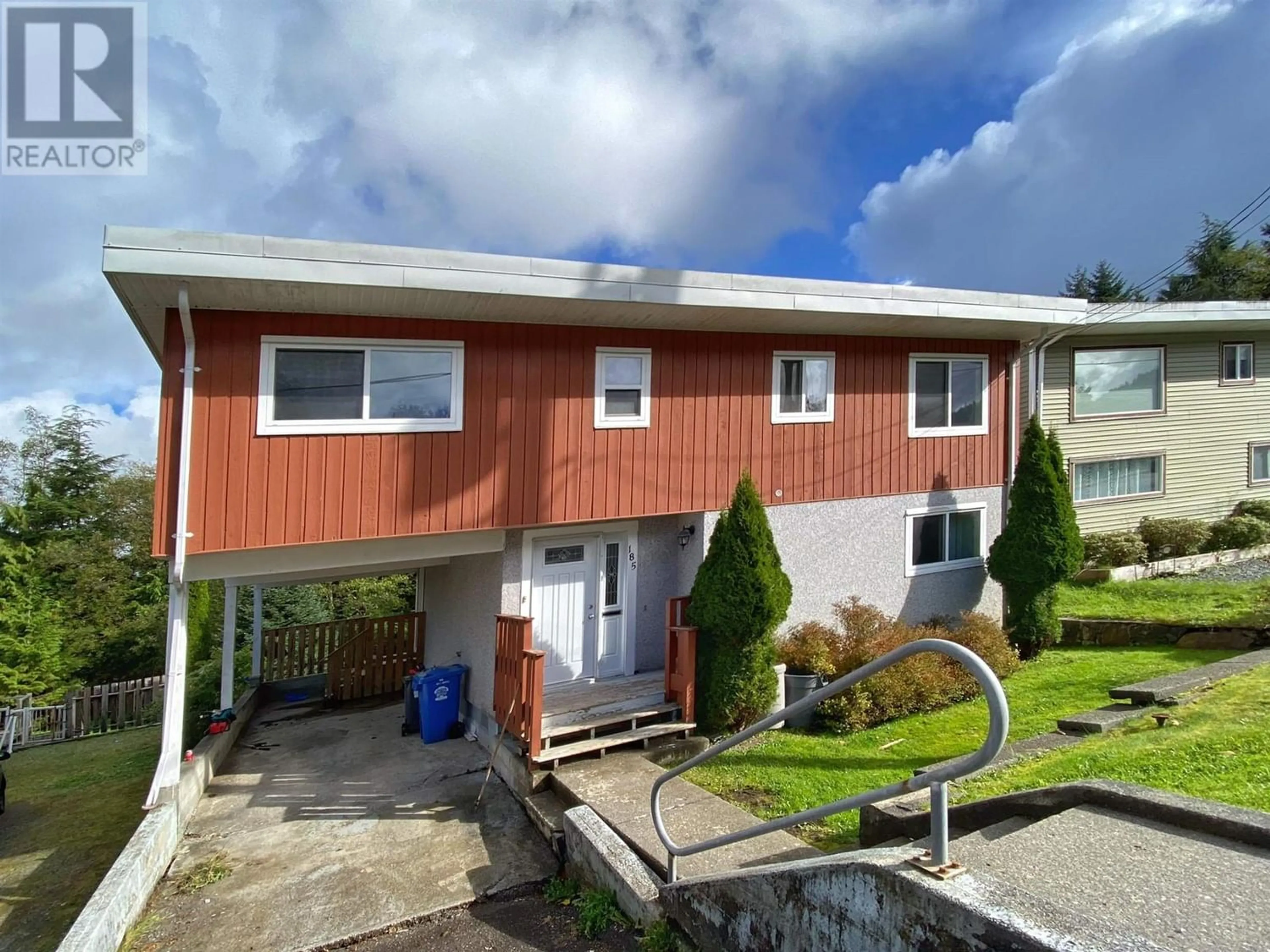 Frontside or backside of a home for 185 CRESTVIEW DRIVE, Prince Rupert British Columbia V8J2Z6