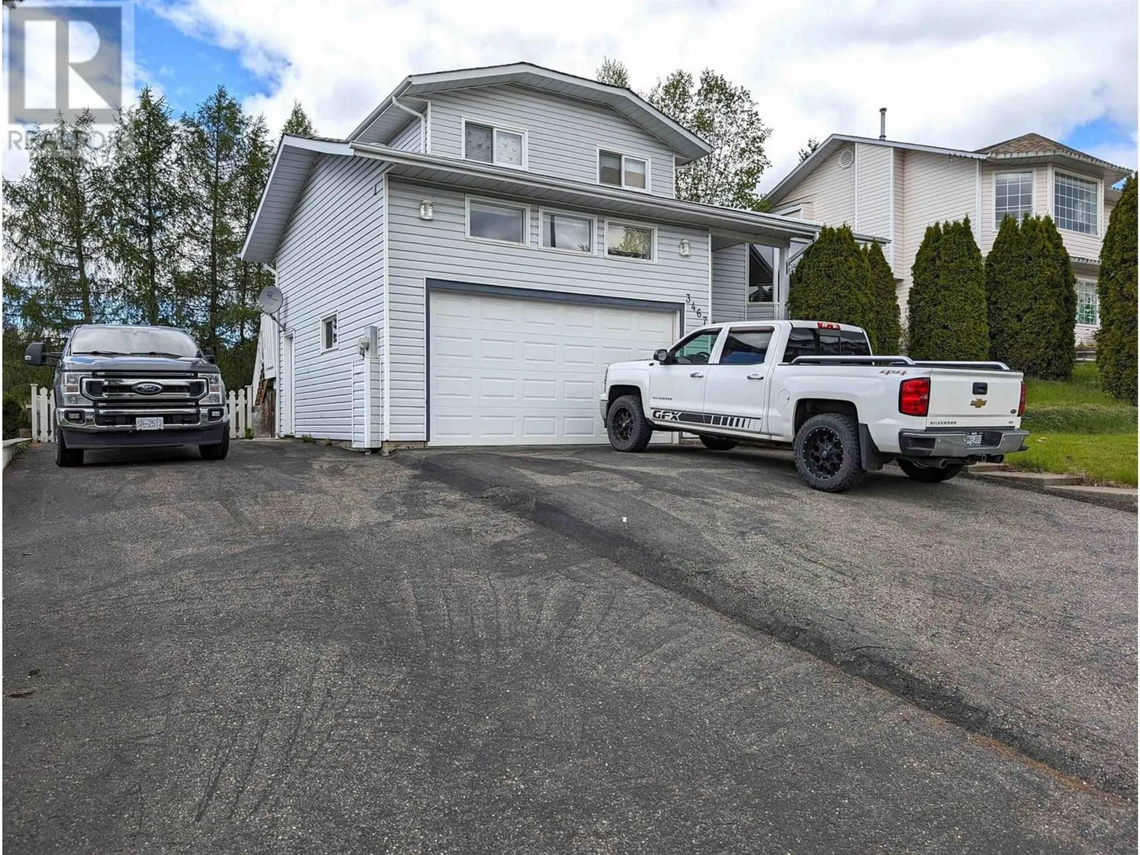 Frontside or backside of a home for 3467 CLEARWOOD CRESCENT, Prince George British Columbia V2K4R1