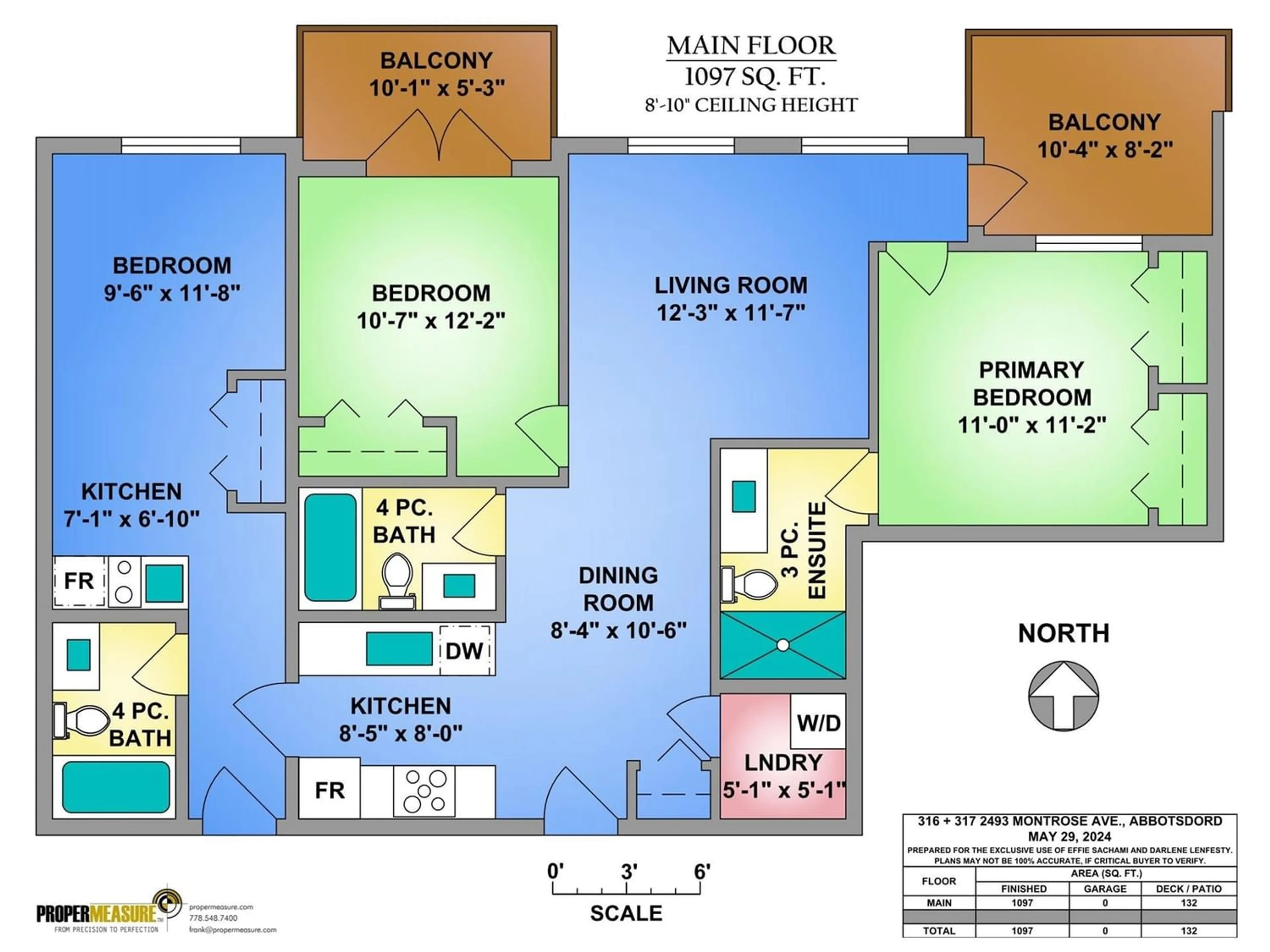 Floor plan for 316 2493 MONTROSE AVENUE, Abbotsford British Columbia V2S3T2