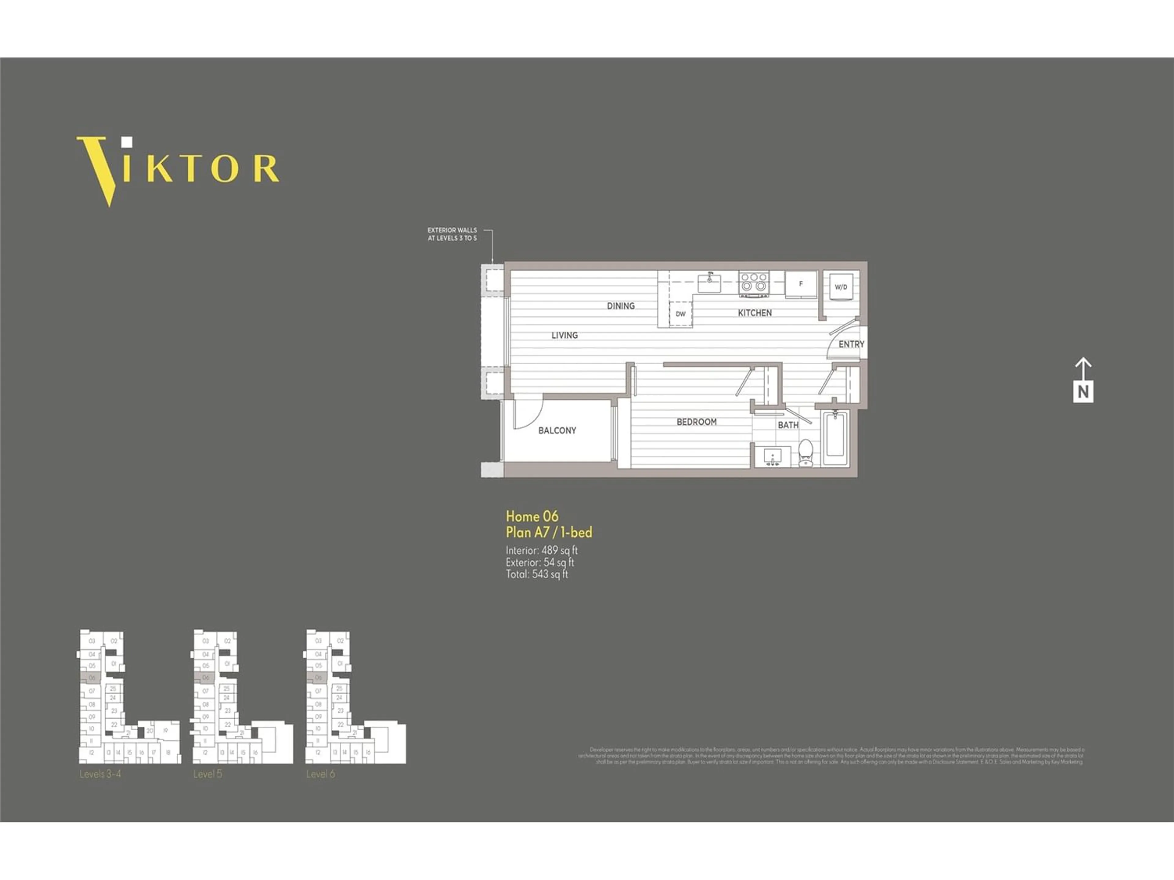 Floor plan for W506 10828 139A STREET, Surrey British Columbia V0V0V0