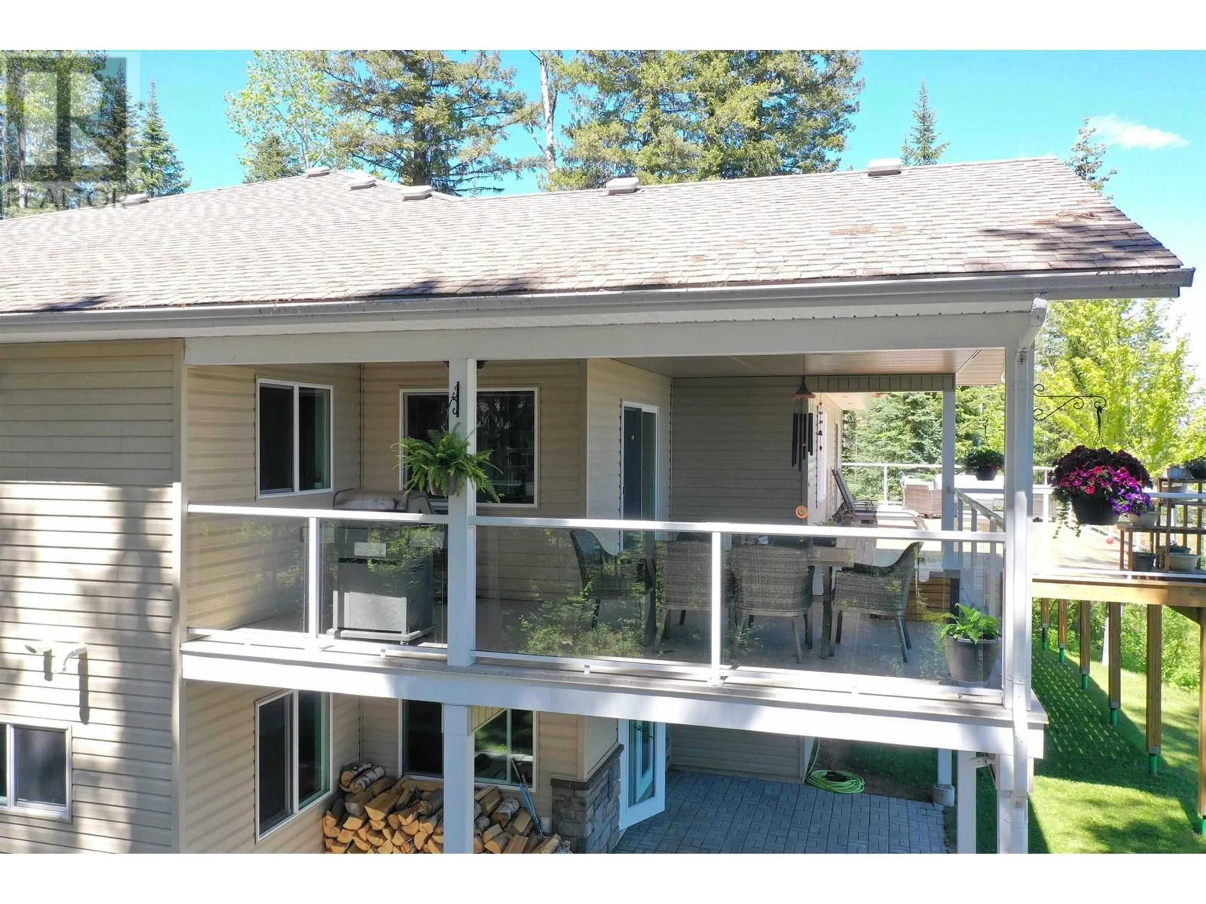 Home with vinyl exterior material, mountain view for 4976 TEN MILE LAKE ROAD, Quesnel British Columbia V2J6X1