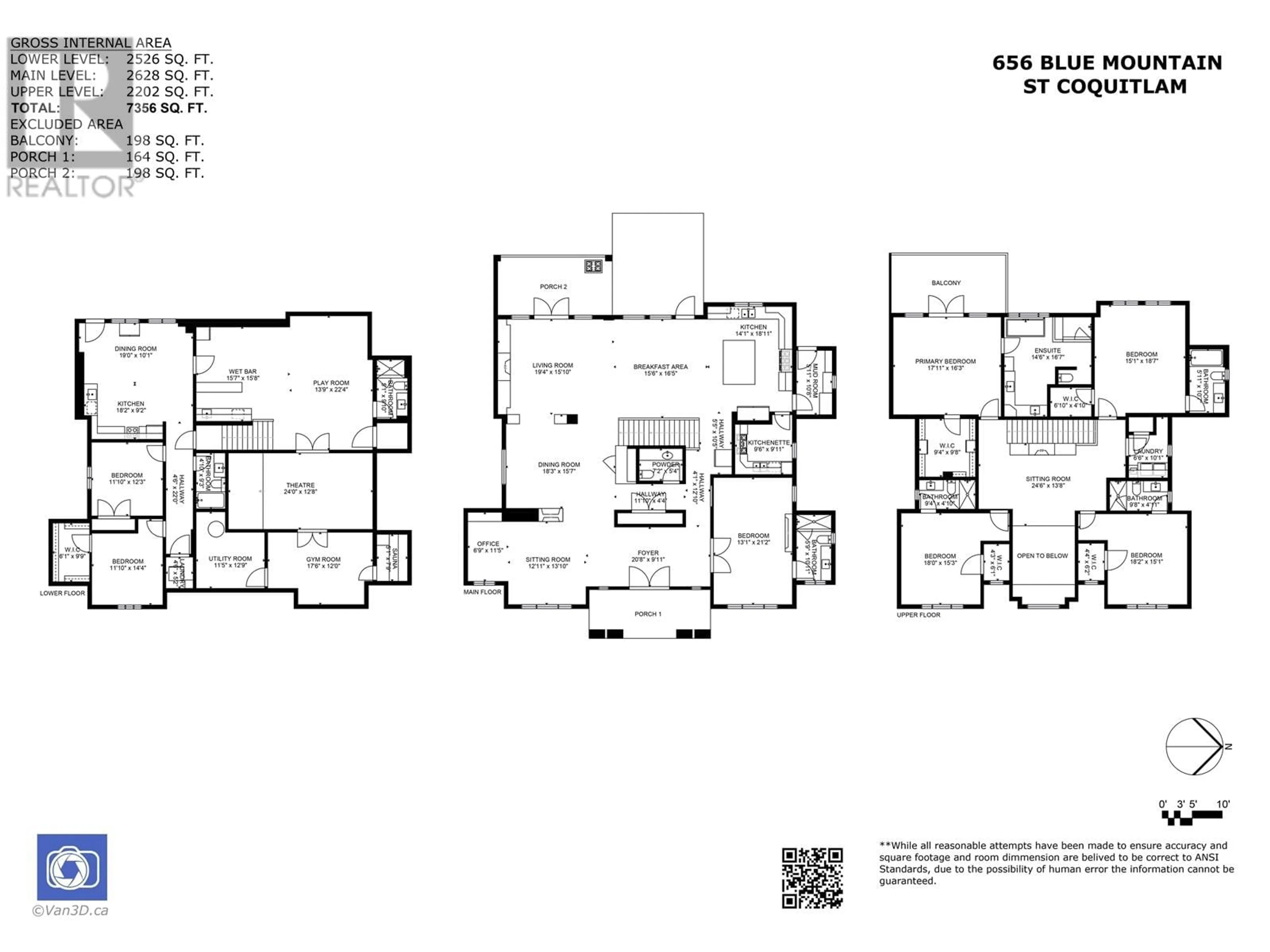 Floor plan for 656 BLUE MOUNTAIN STREET, Coquitlam British Columbia V3J4R6