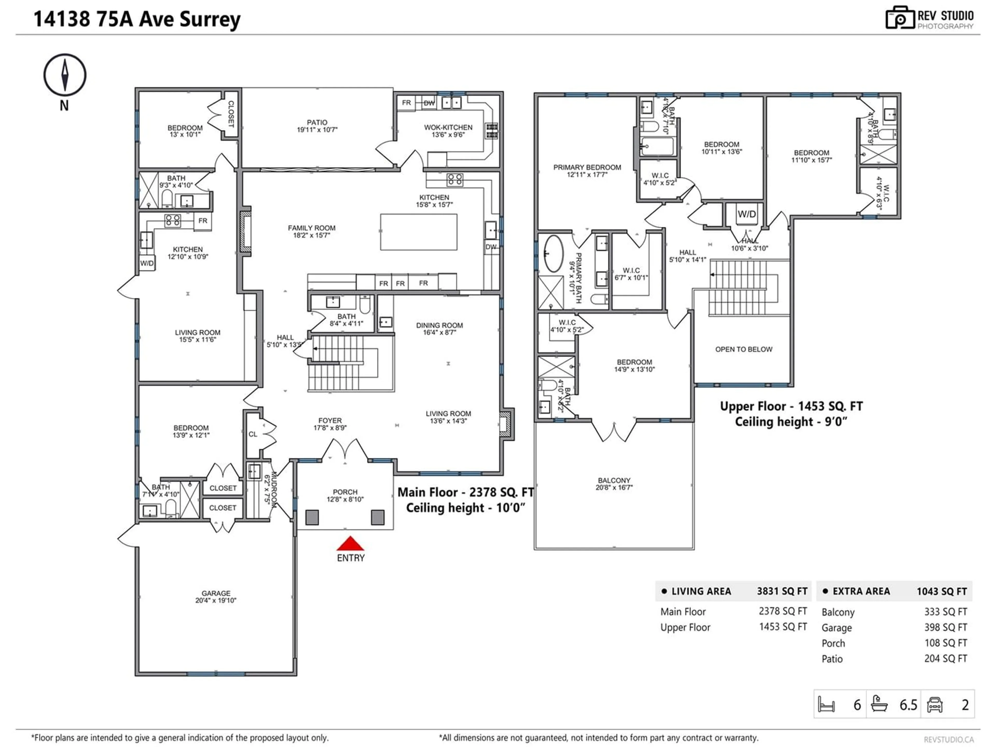 Floor plan for 14138 75A AVENUE, Surrey British Columbia V3W6T5