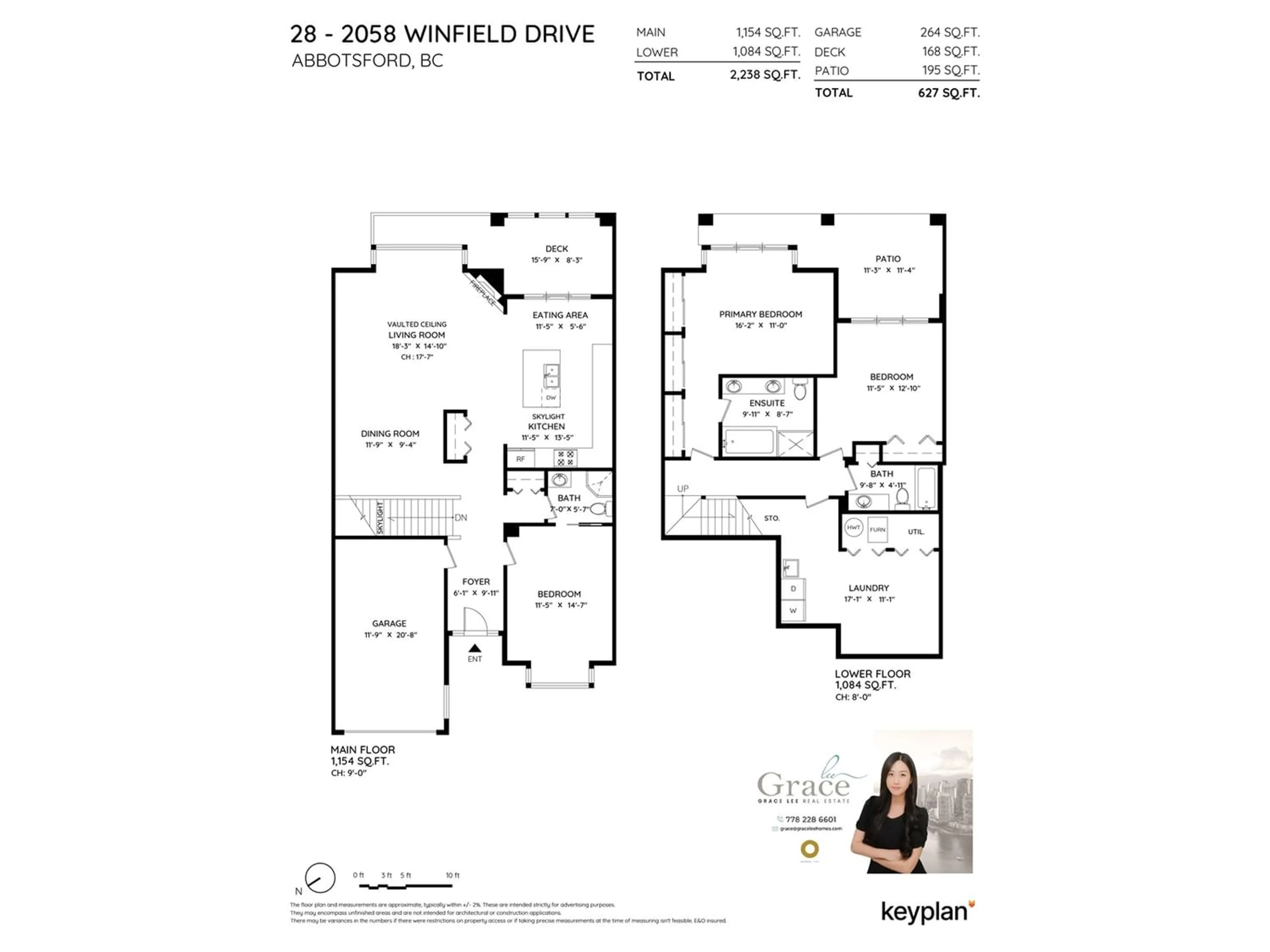 Floor plan for 28 2058 WINFIELD DRIVE, Abbotsford British Columbia V3G1M4