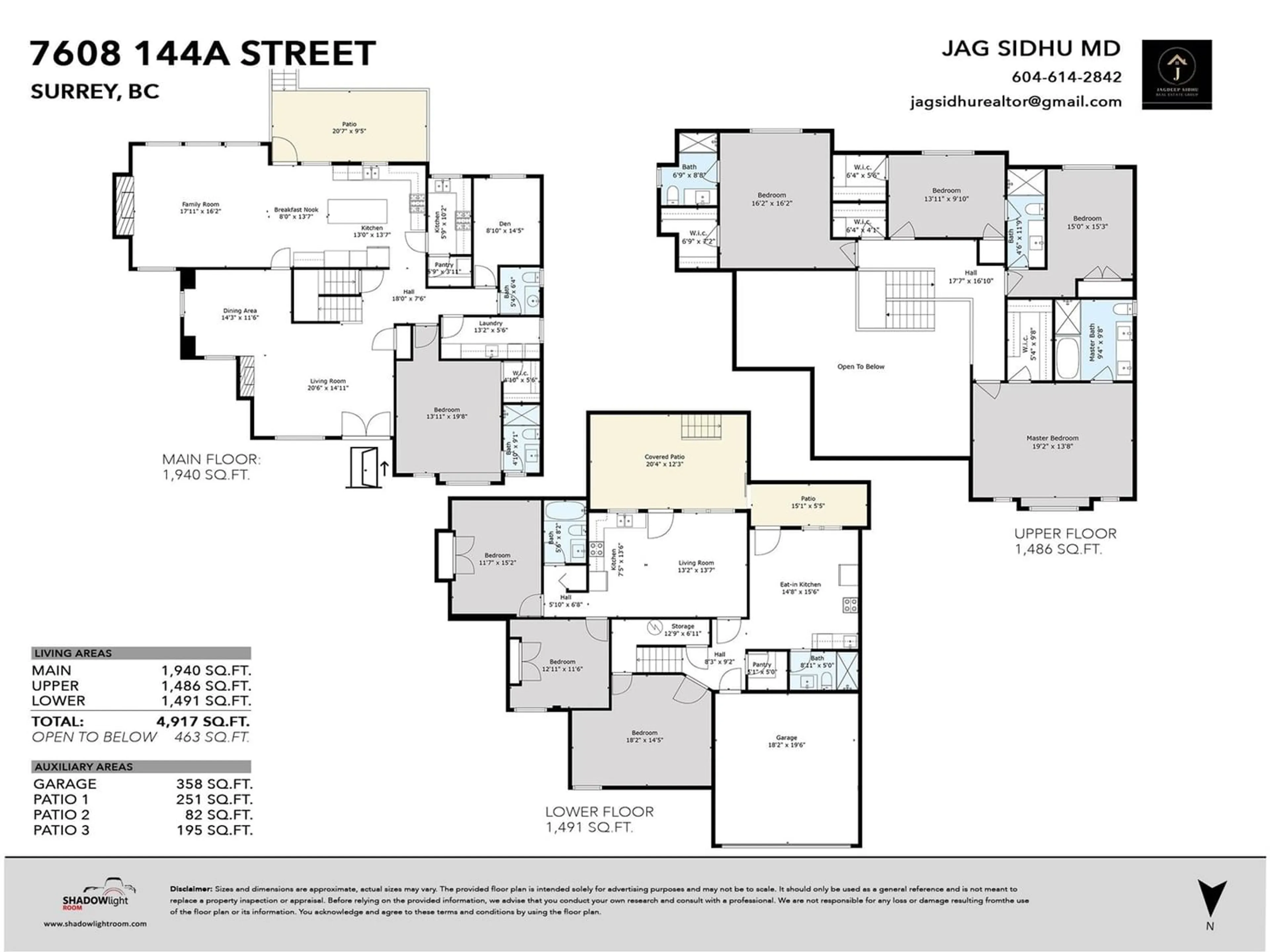 Floor plan for 7608 144A STREET, Surrey British Columbia V3S9K8