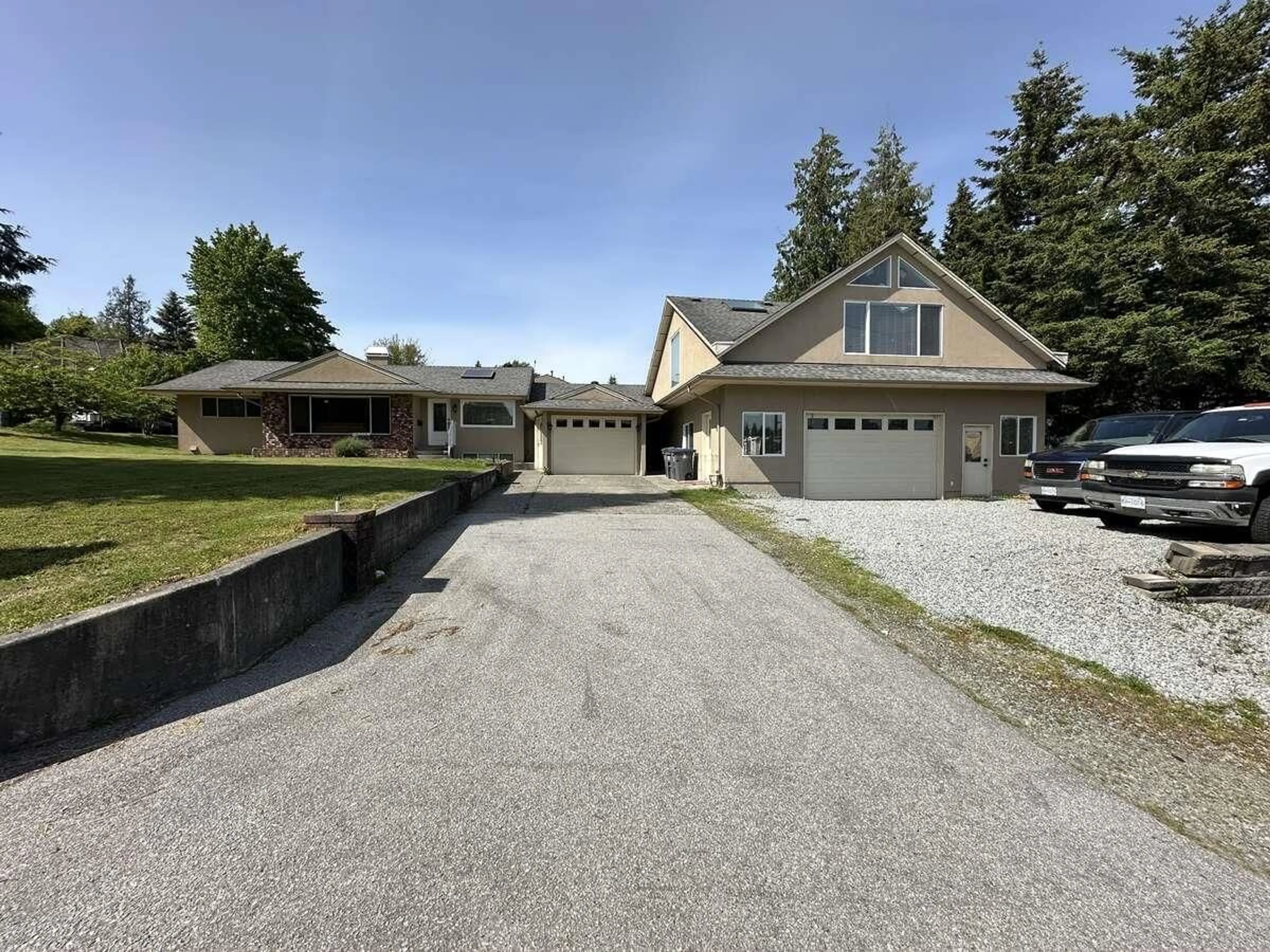 A pic from outside/outdoor area/front of a property/back of a property/a pic from drone, street for 16333 90 AVENUE, Surrey British Columbia V4N3A3