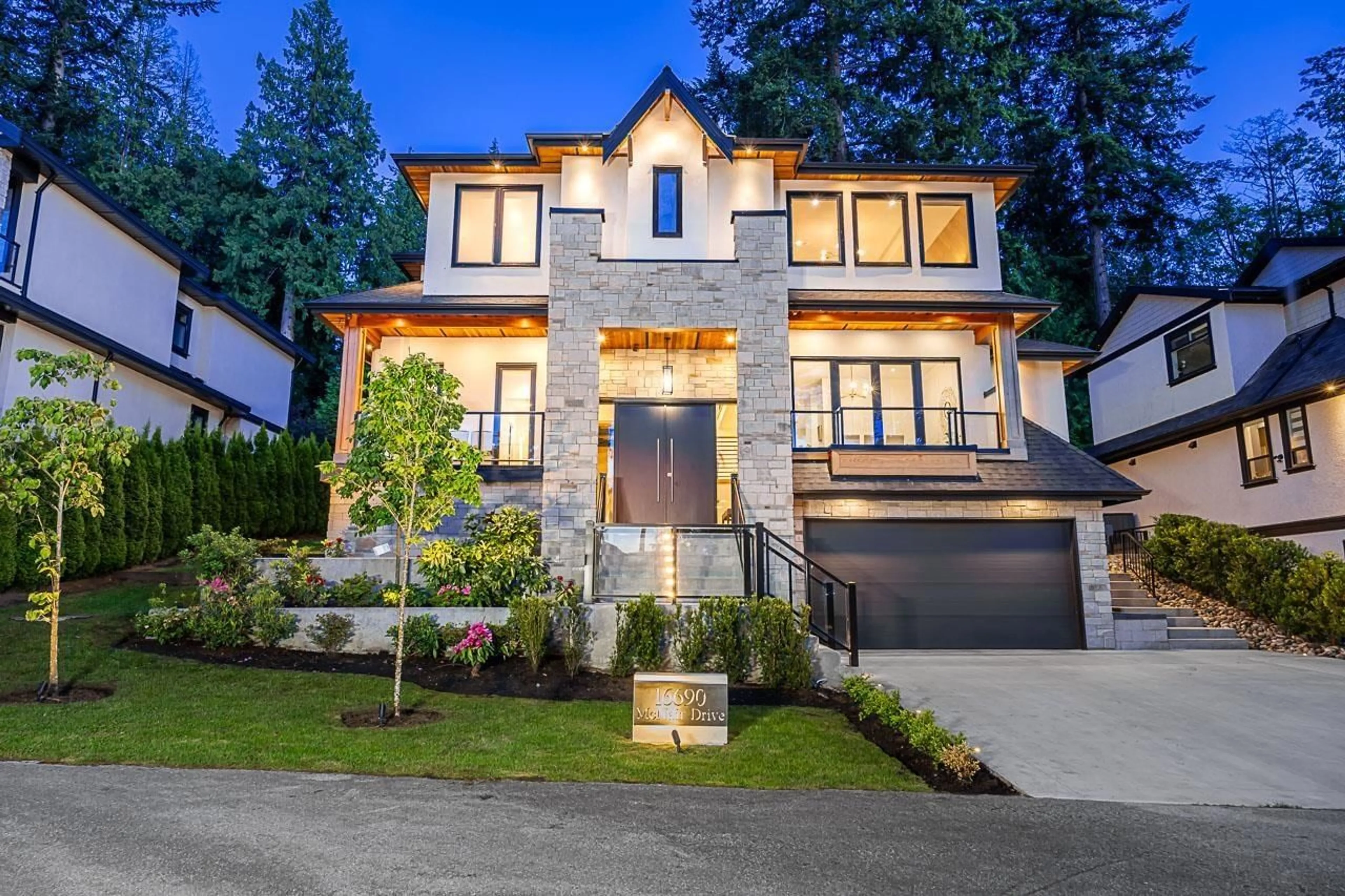 Frontside or backside of a home for 16690 MCNAIR DRIVE, Surrey British Columbia V3Z0P9