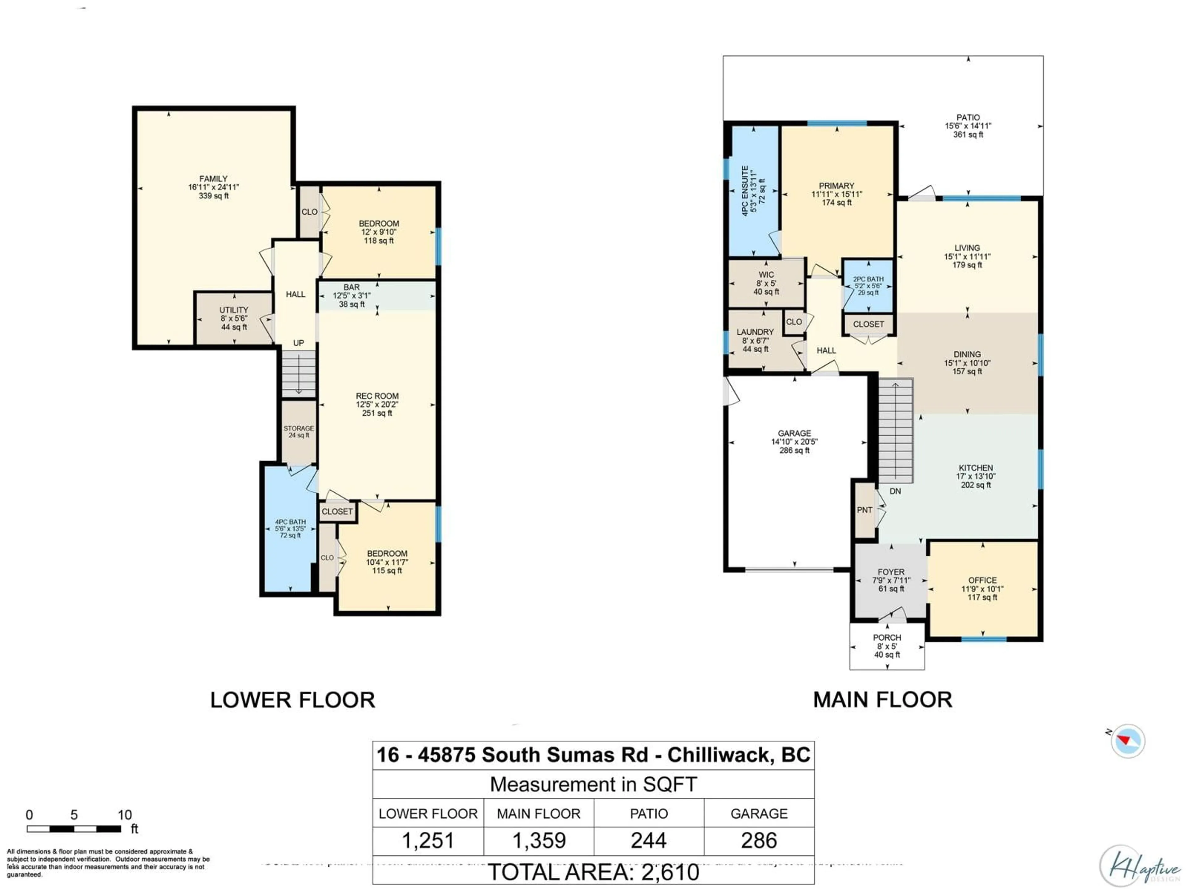 Floor plan for 16 45875 SOUTH SUMAS ROAD, Chilliwack British Columbia V2R0Z8