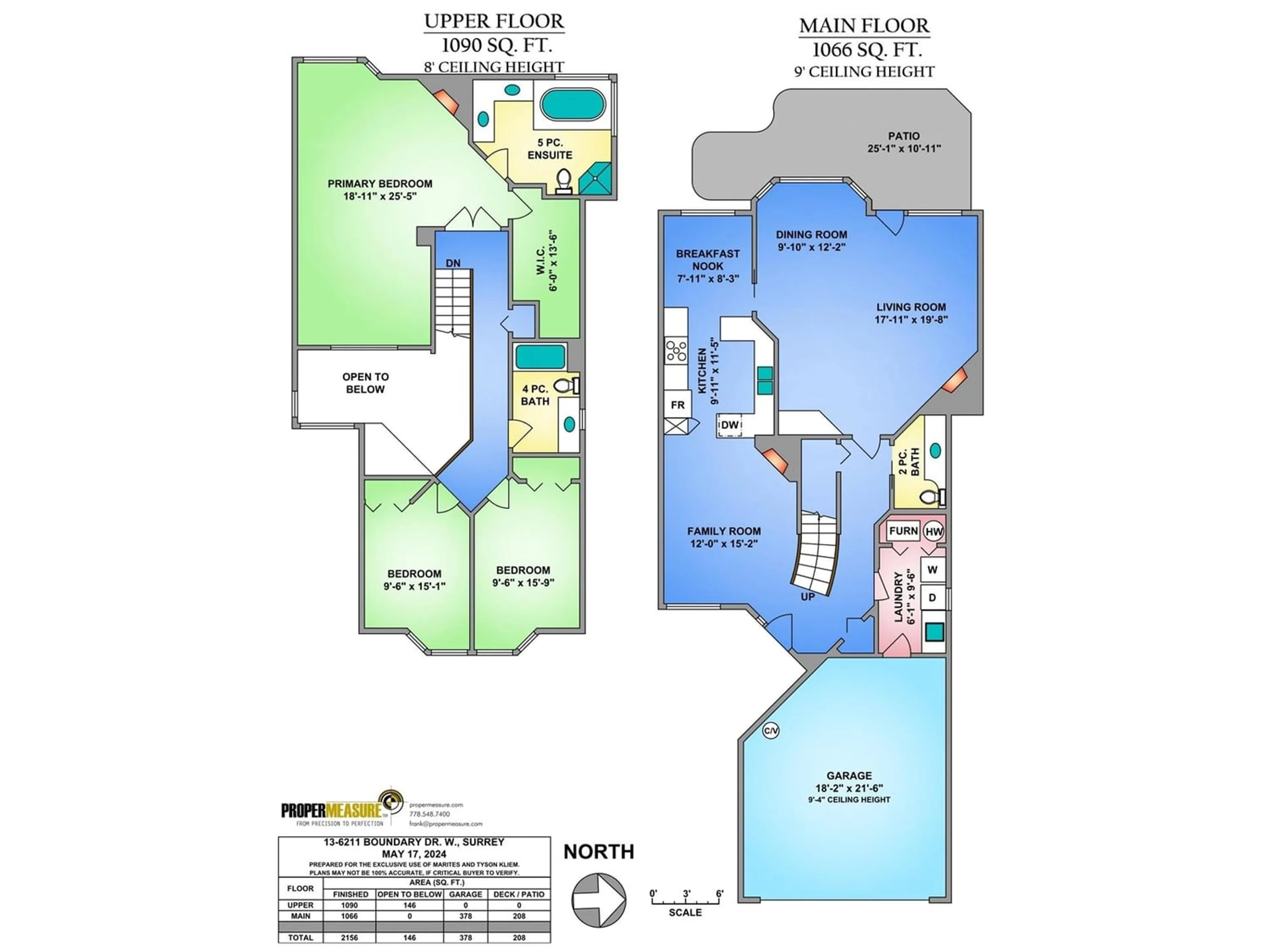 Floor plan for 13 6211 W BOUNDARY DRIVE, Surrey British Columbia V3X3G7