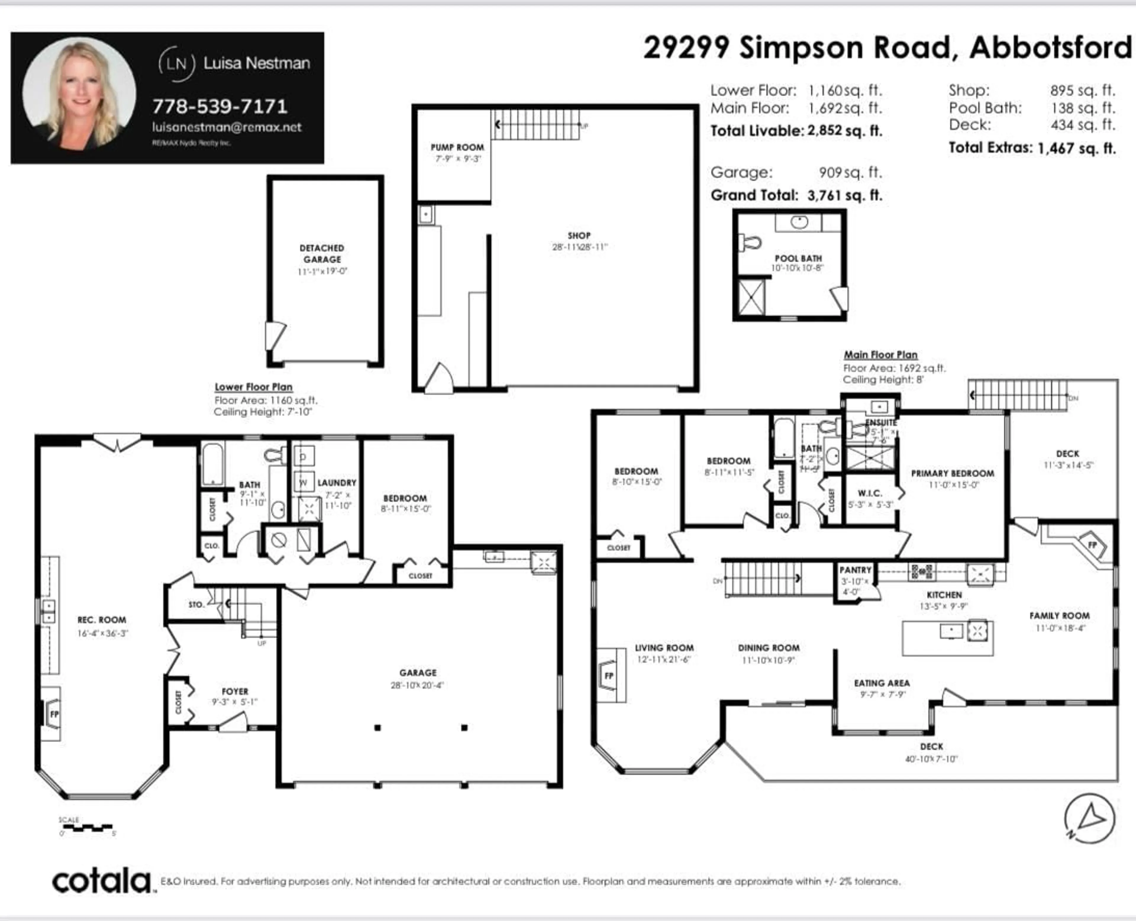 Floor plan for 29299 SIMPSON ROAD, Abbotsford British Columbia V4X1H9