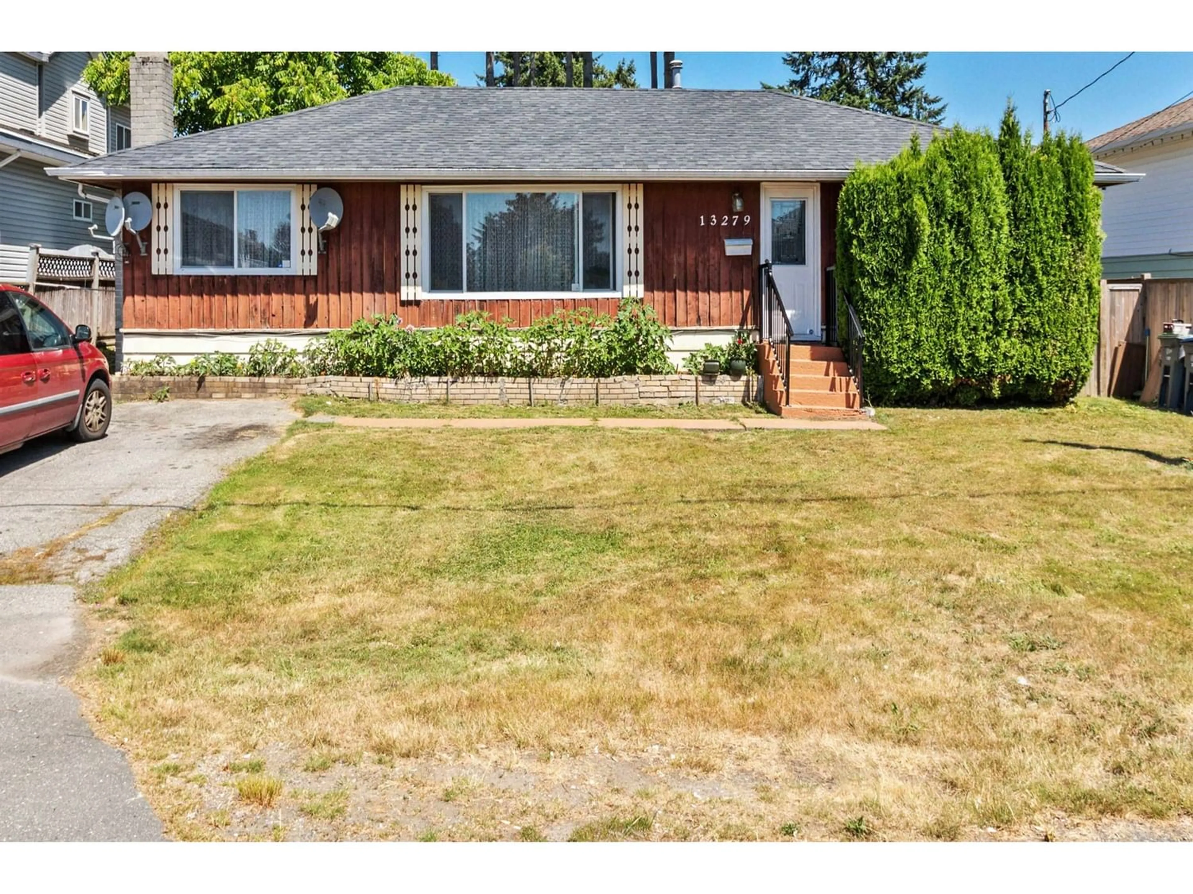 Frontside or backside of a home for 13279 89 AVENUE, Surrey British Columbia V3V1A6