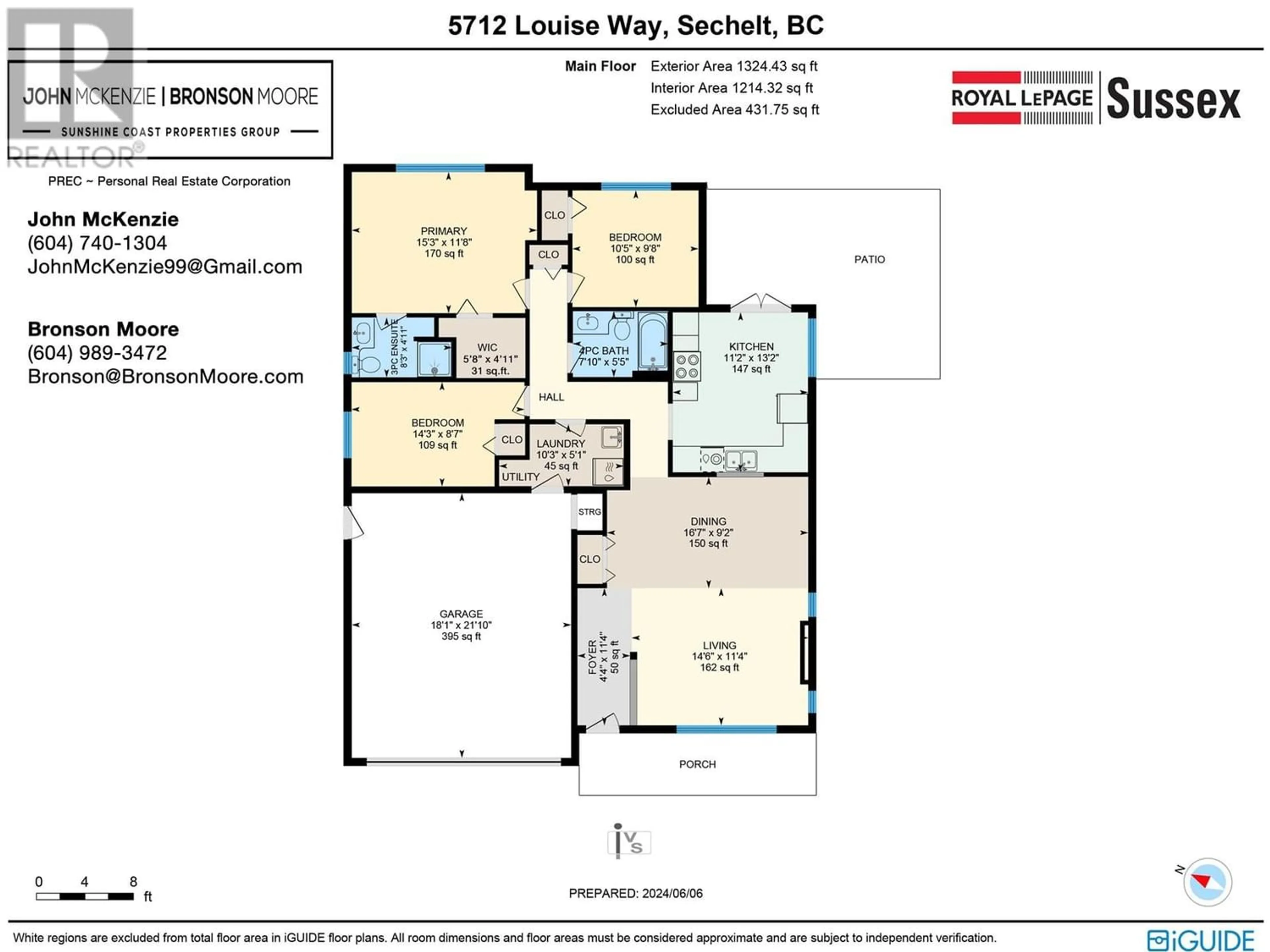 Floor plan for 5712 LOUISE WAY, Sechelt British Columbia V7Z0N5