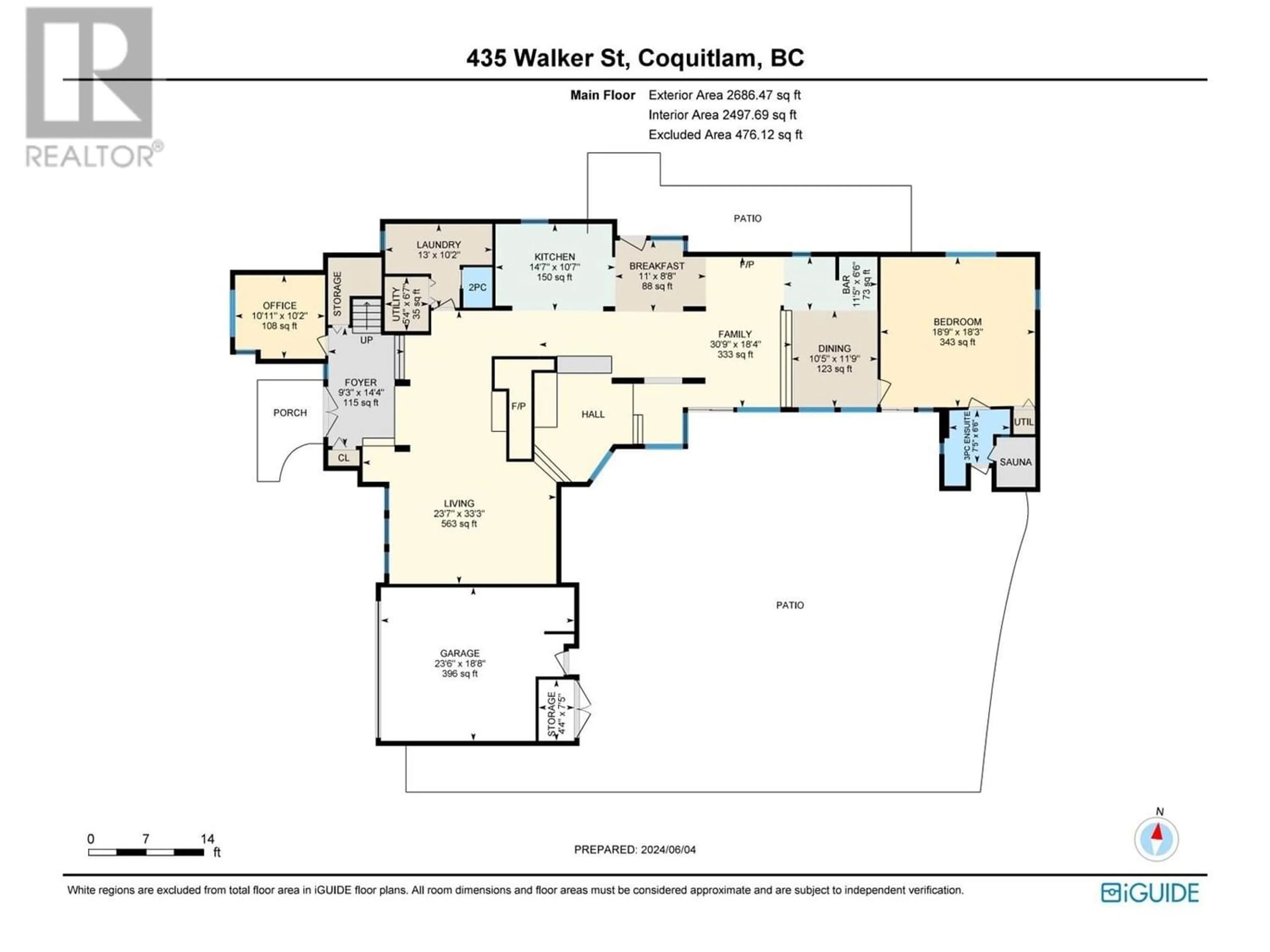 Floor plan for 435 WALKER STREET, Coquitlam British Columbia V3K4E4
