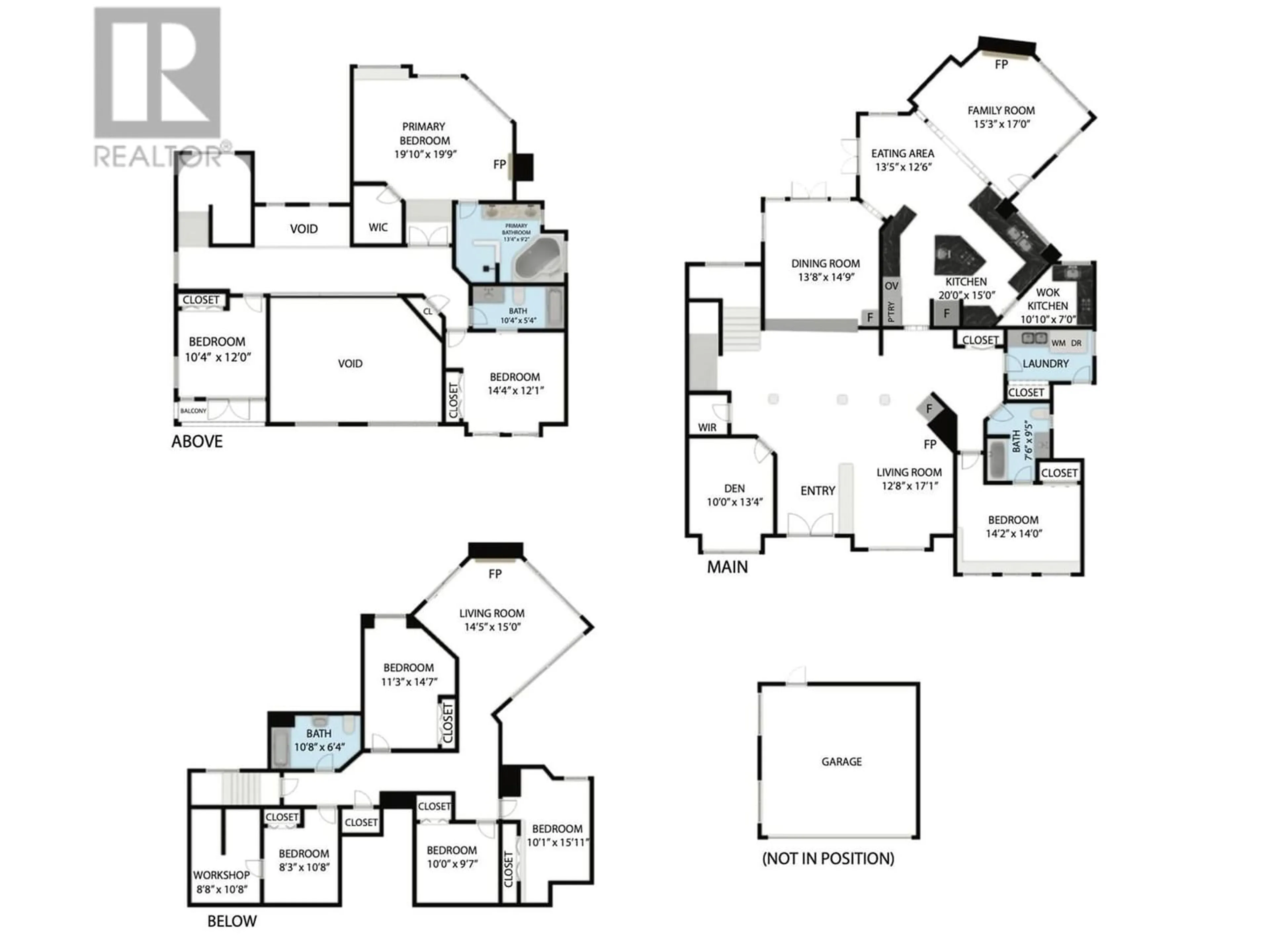 Floor plan for 3866 MICHENER WAY, North Vancouver British Columbia V7K3C7