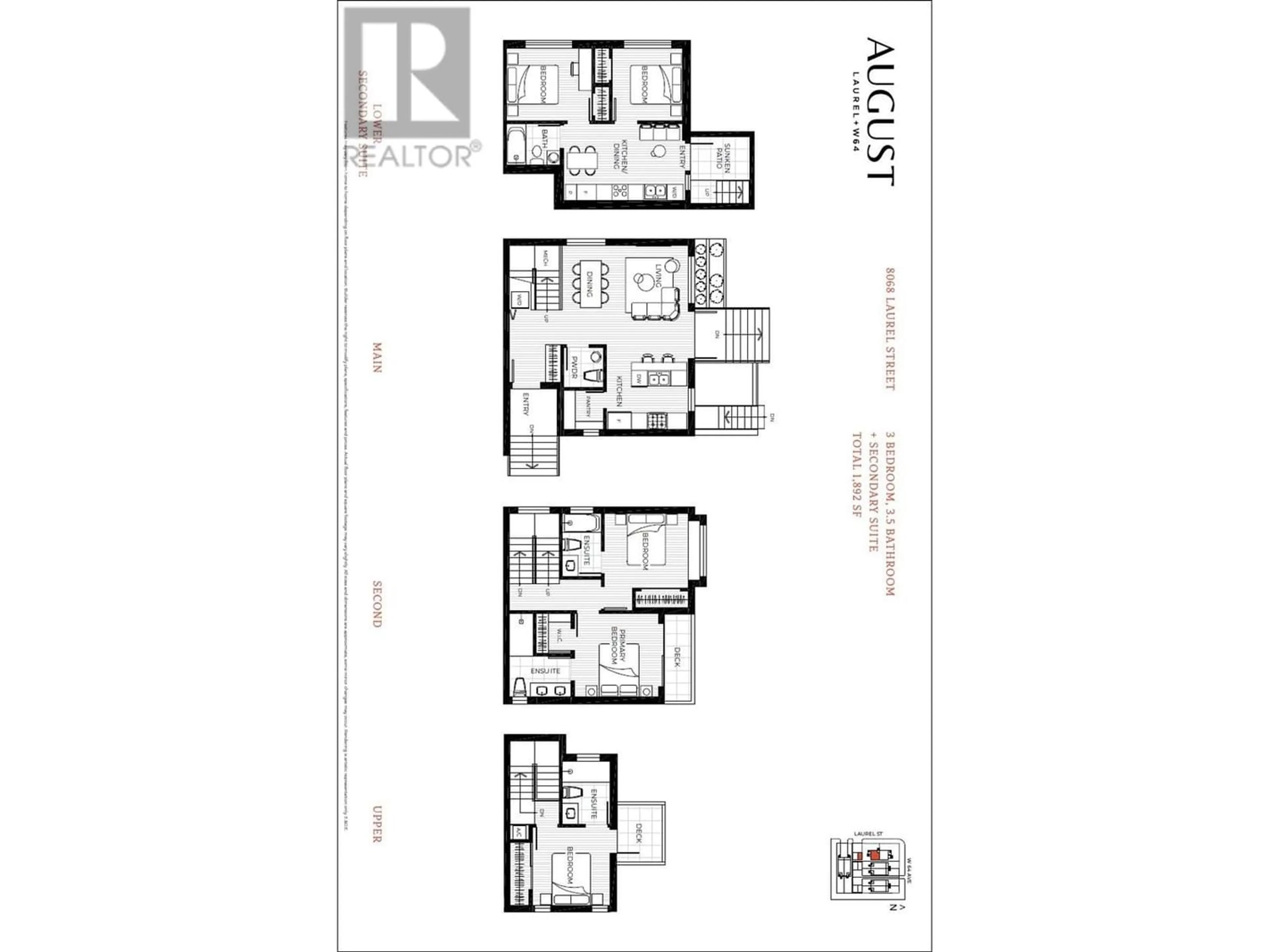 Floor plan for 858 W 64TH AVENUE, Vancouver British Columbia V6P3V1