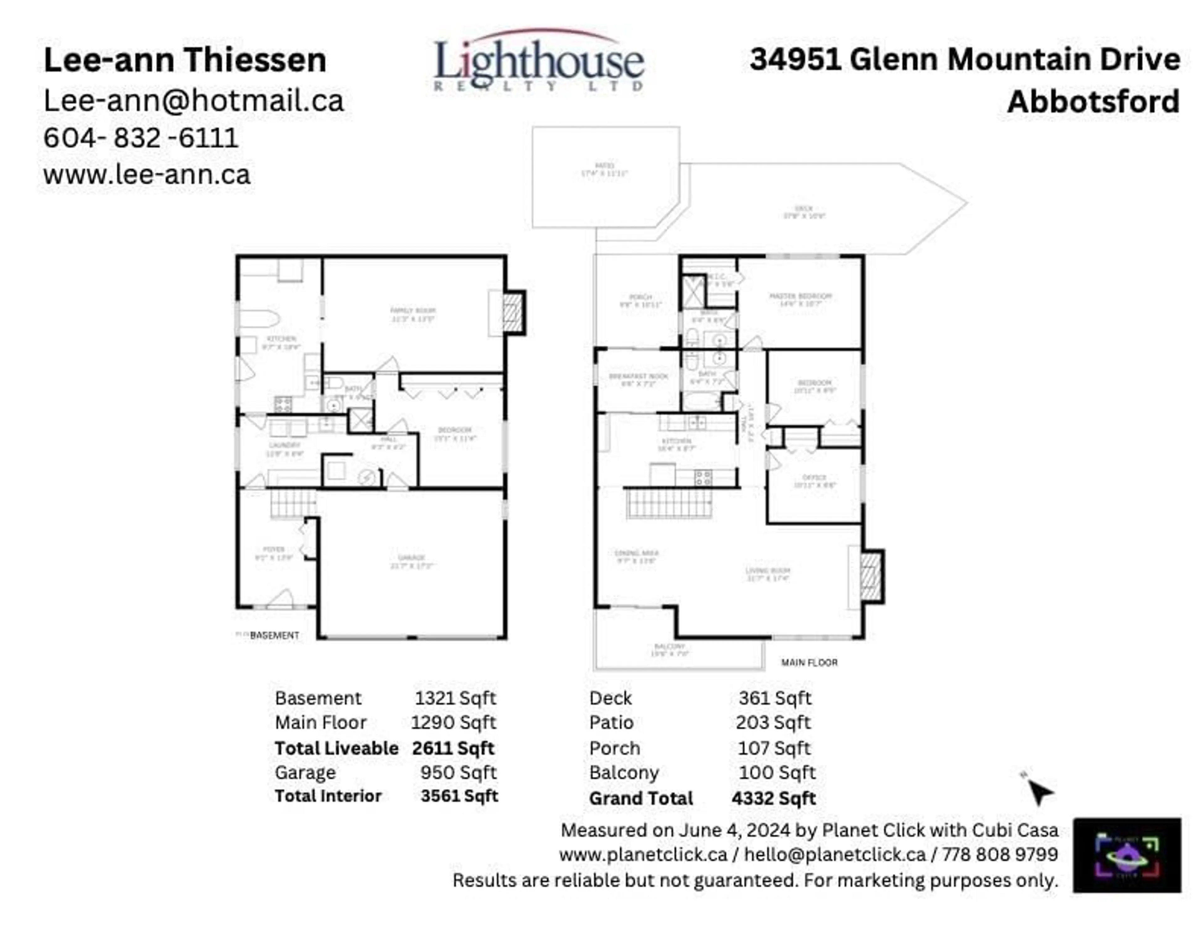 Floor plan for 34951 GLENN MOUNTAIN DRIVE, Abbotsford British Columbia V3G1C2