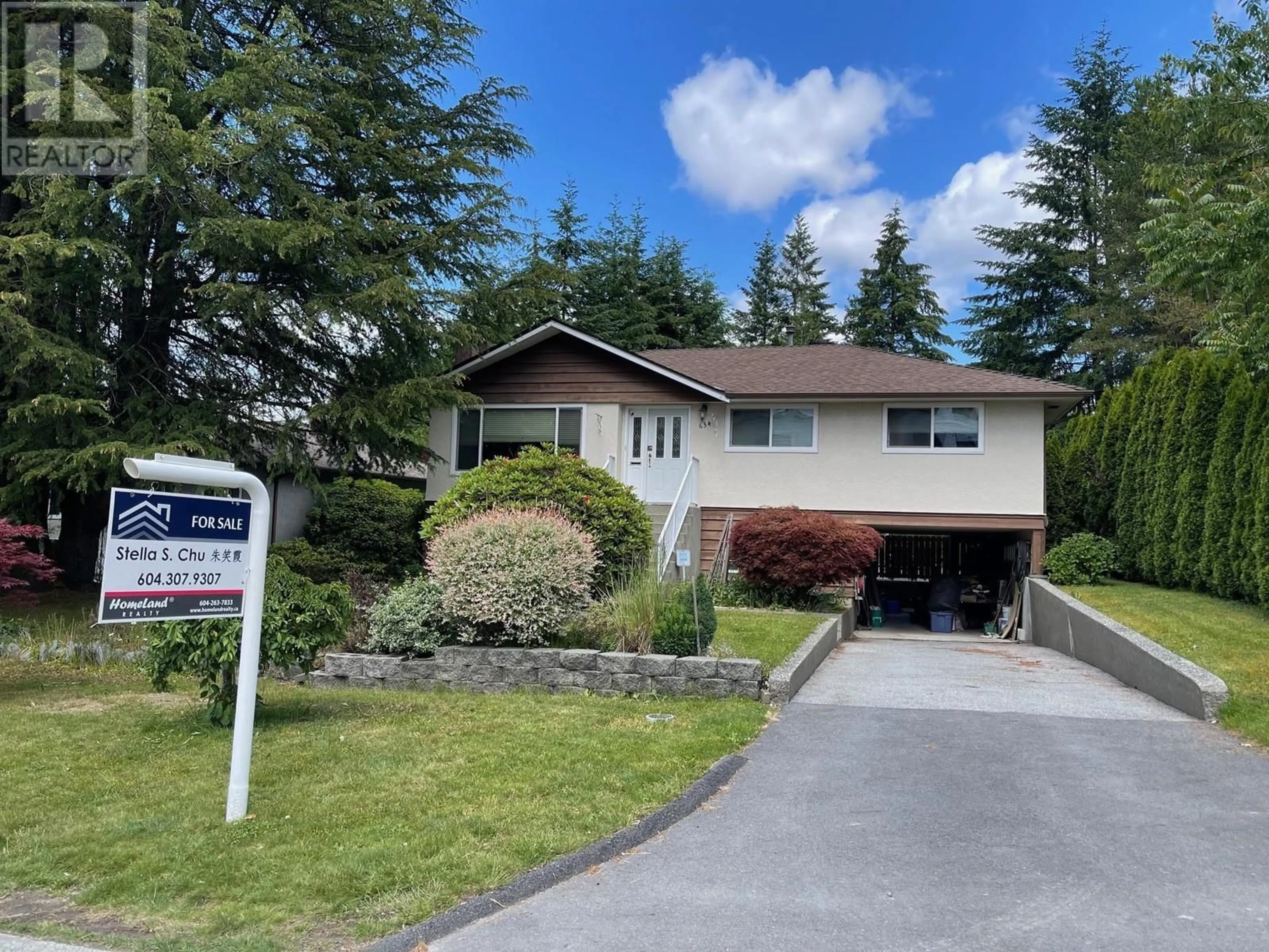 Frontside or backside of a home for 634 GARDENA DRIVE, Coquitlam British Columbia V3J3W5