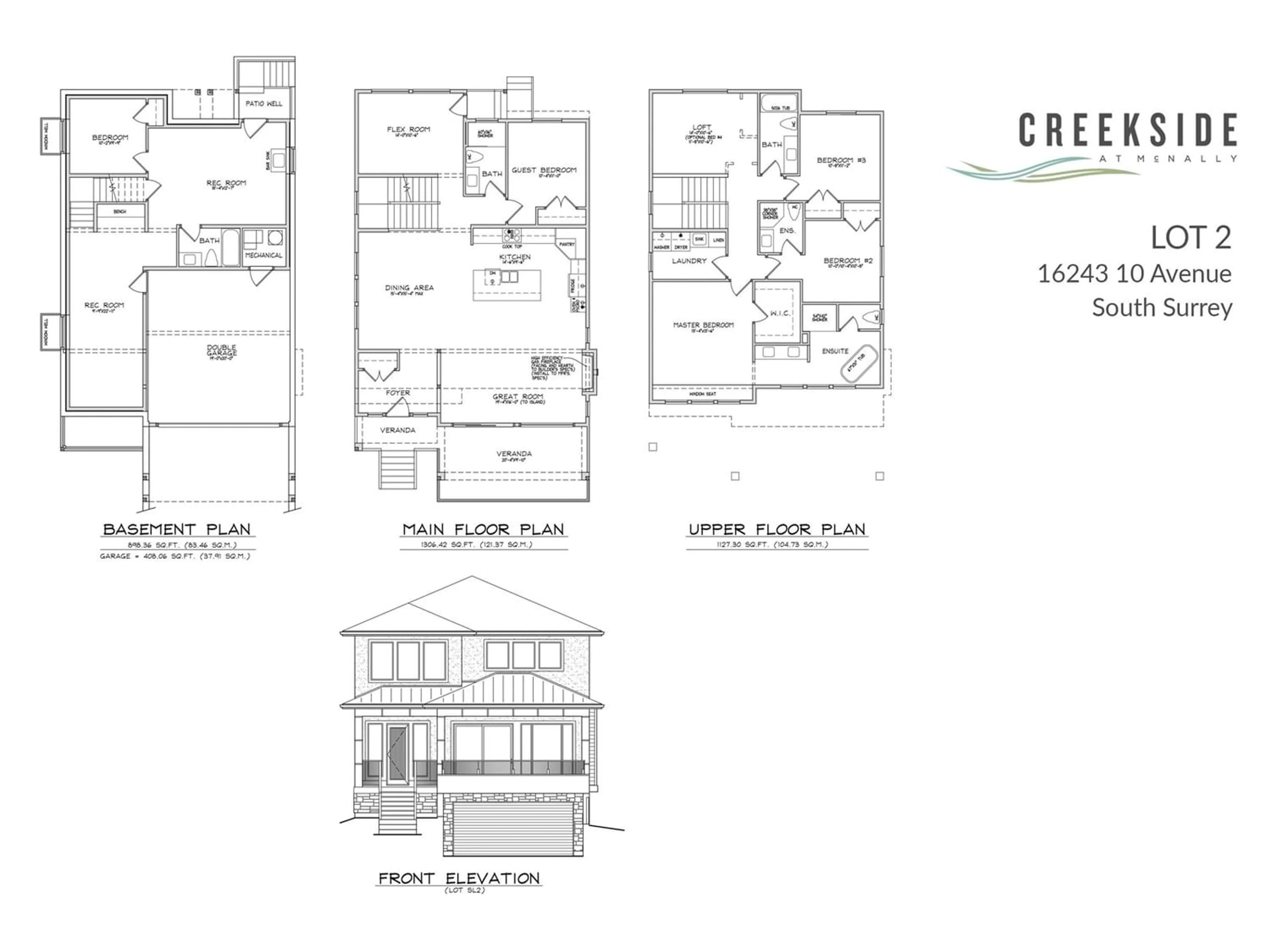 Floor plan for 16243 10 AVENUE, Surrey British Columbia V4A1A9