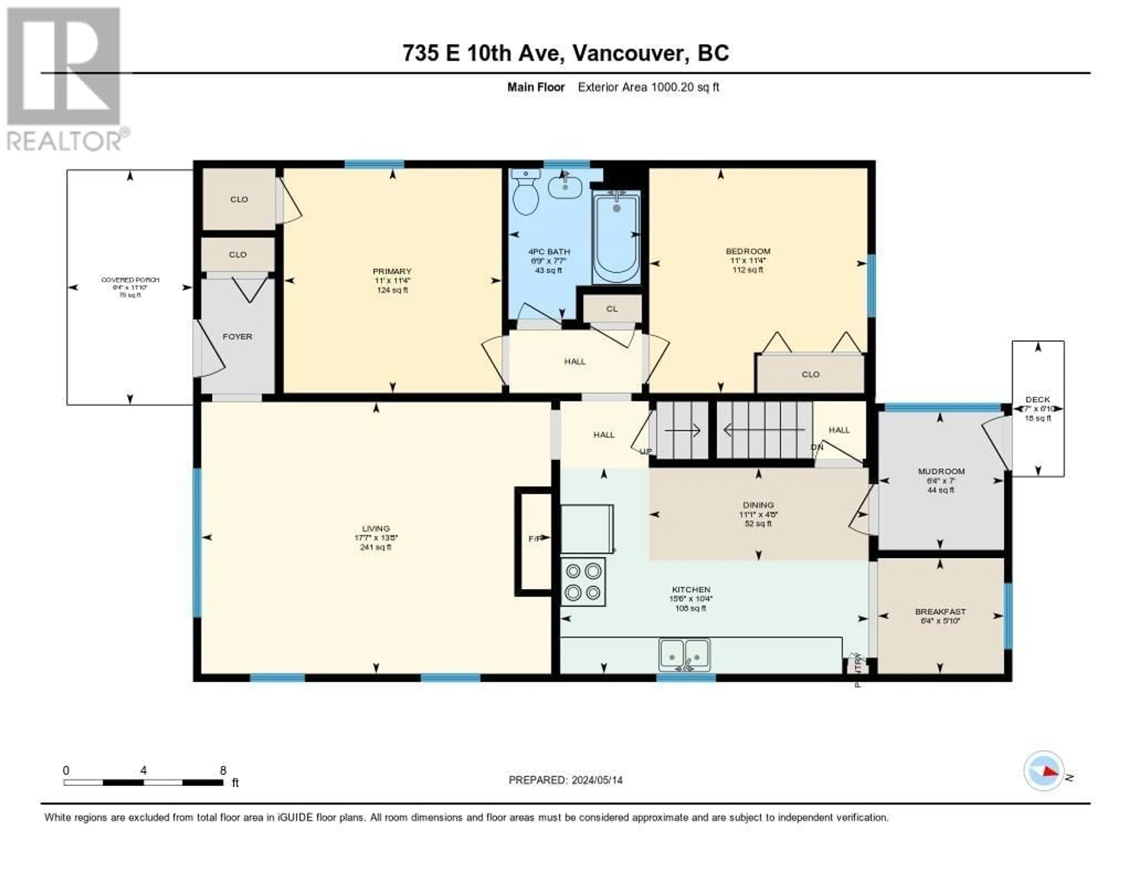 Floor plan for 735 E 10TH AVENUE, Vancouver British Columbia V5T2A8