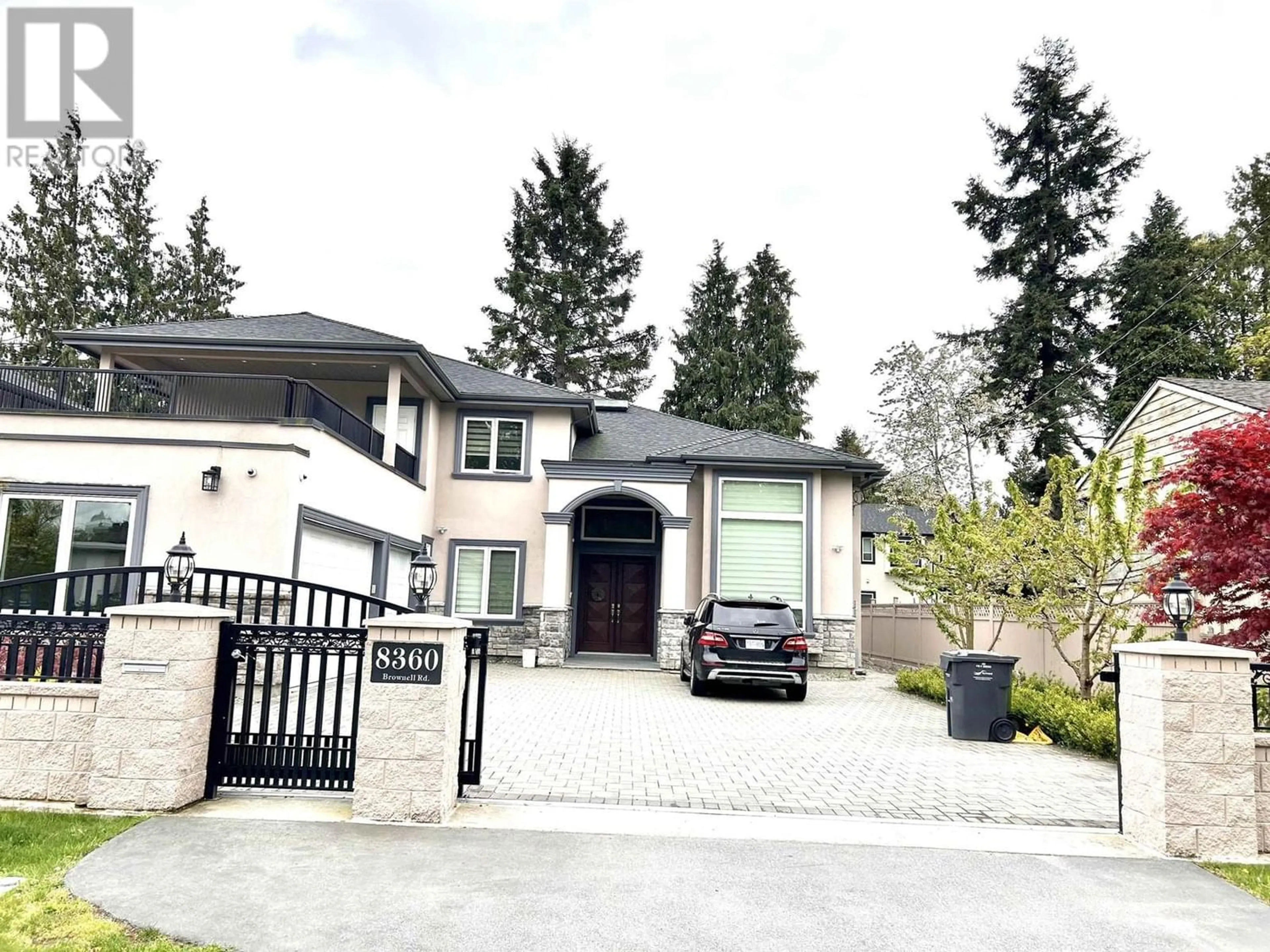 Frontside or backside of a home, the street view for 8360 BROWNELL ROAD, Richmond British Columbia V6X1G4