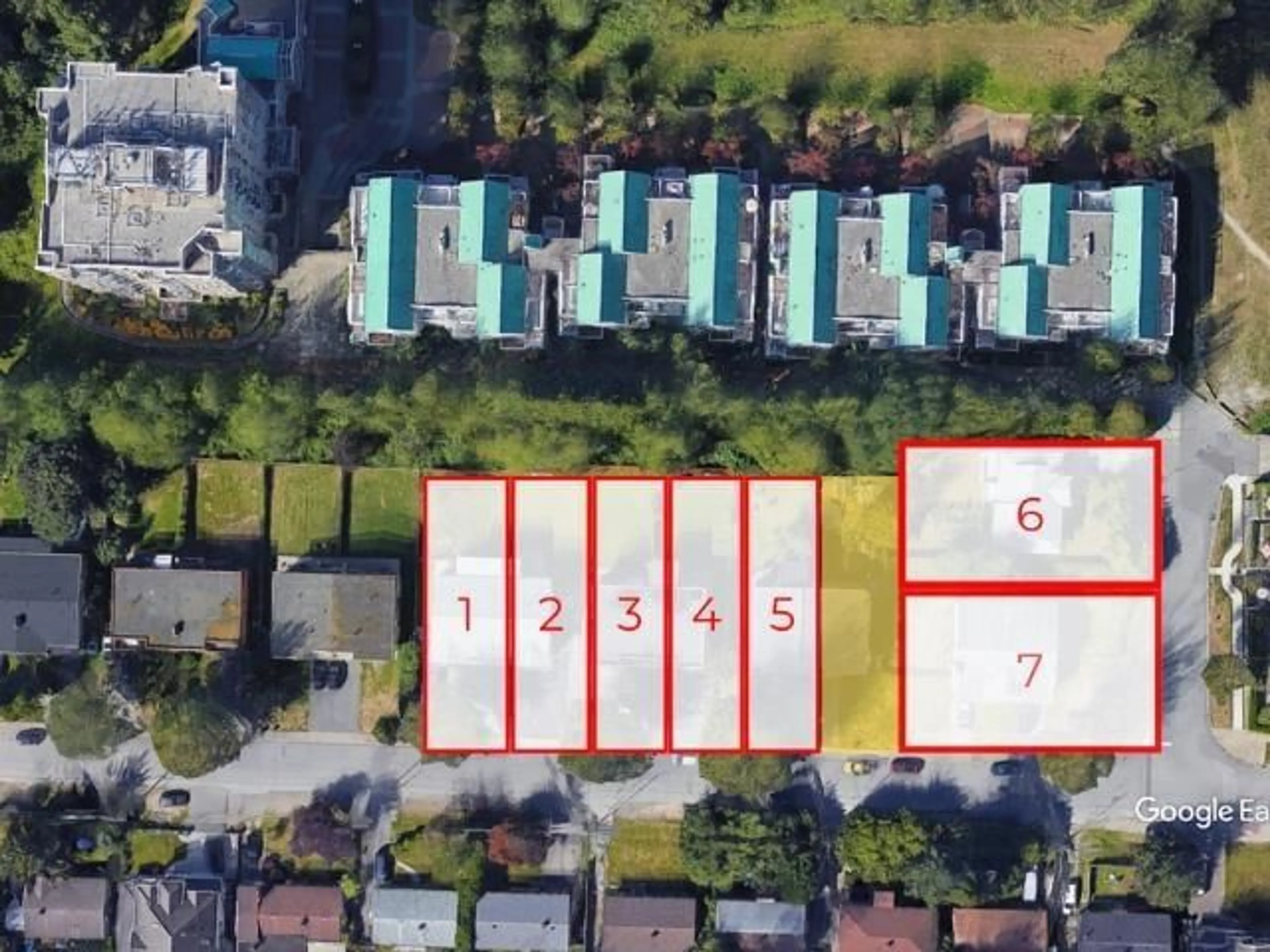 A pic from outside/outdoor area/front of a property/back of a property/a pic from drone, street for 9919 138, Surrey British Columbia V3T4K2
