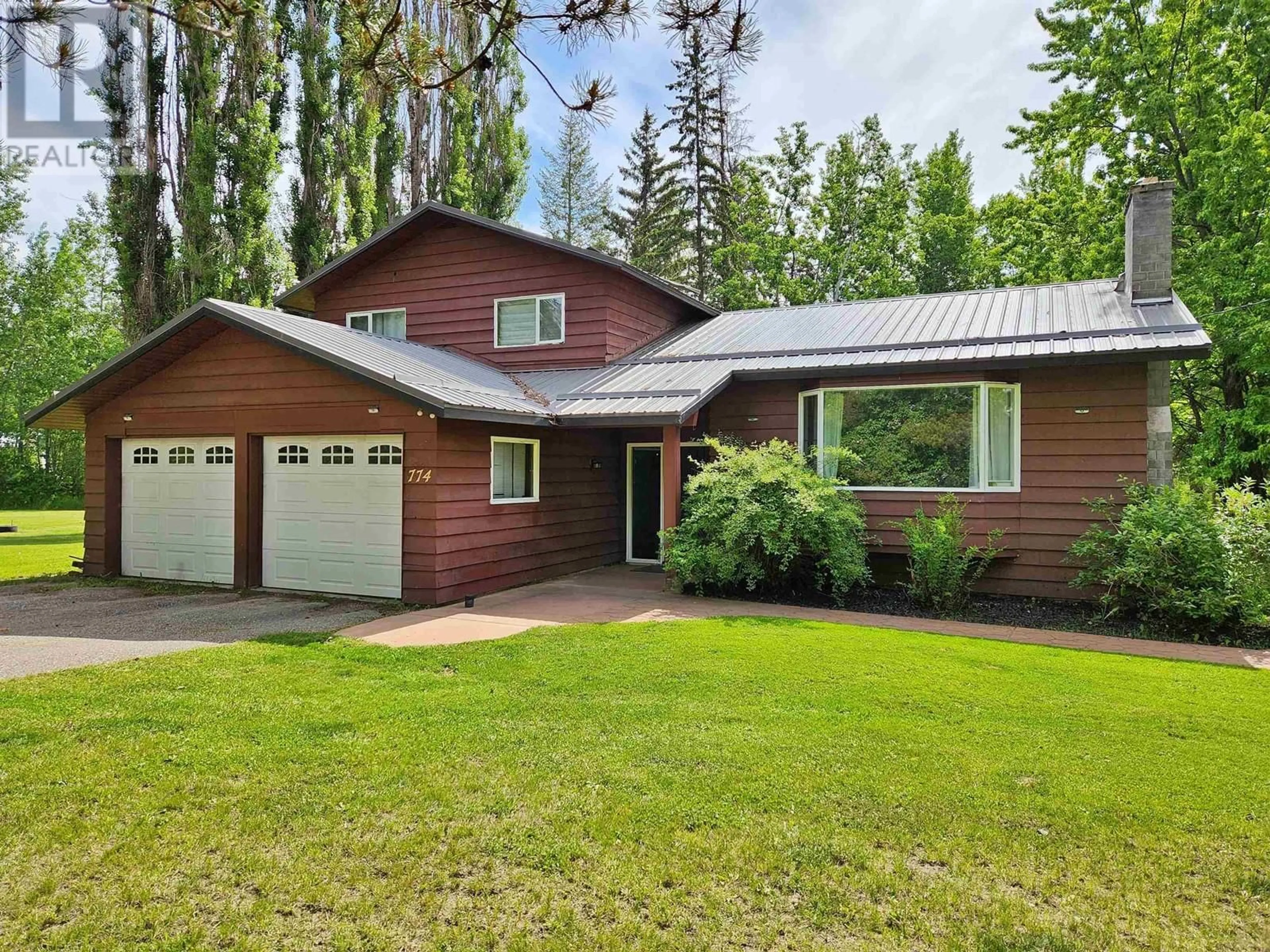 Frontside or backside of a home for 774 PINE ROAD, Quesnel British Columbia V2J3S5