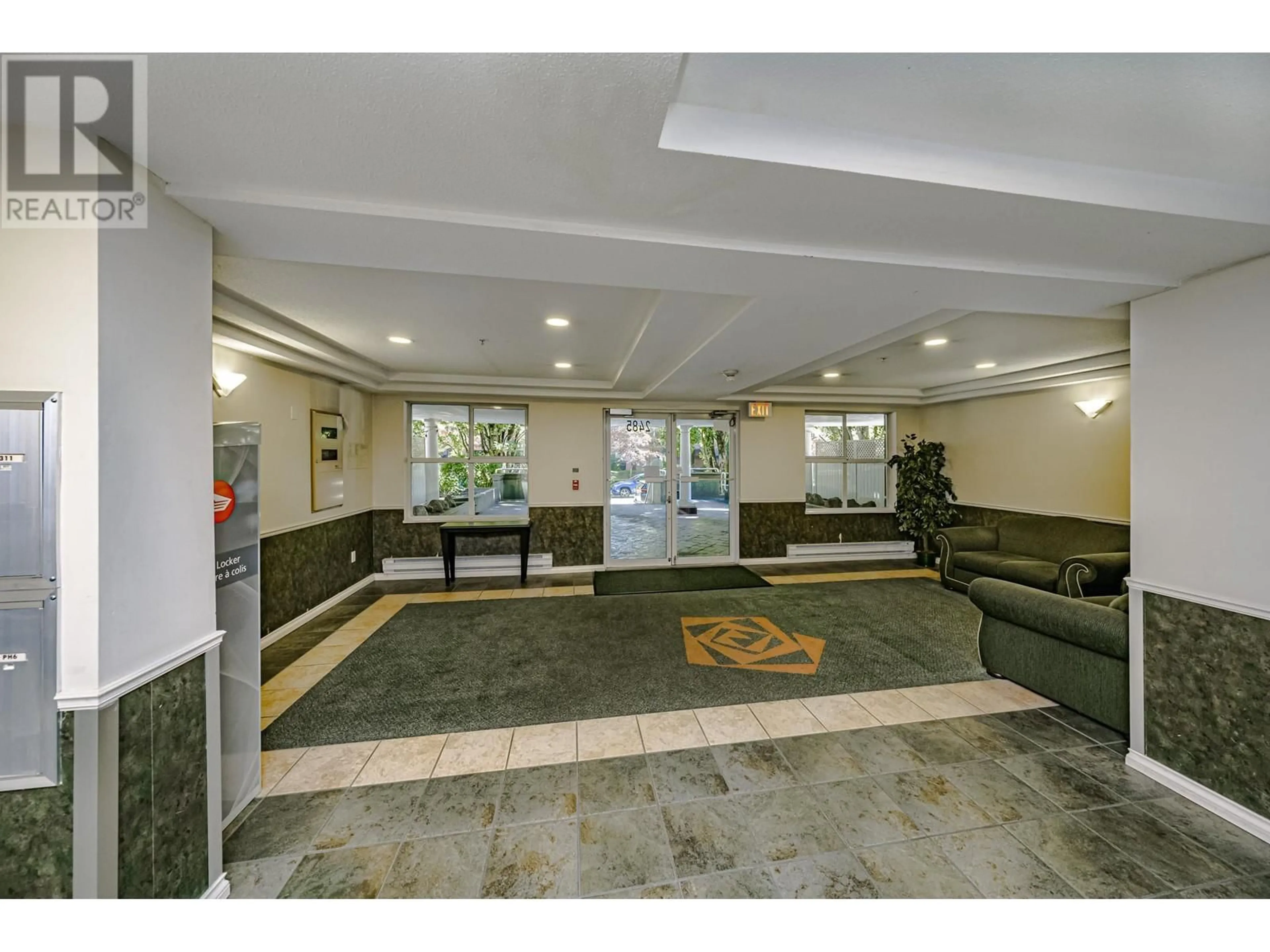 Indoor lobby for 205 2485 ATKINS AVENUE, Port Coquitlam British Columbia V3C1Z1