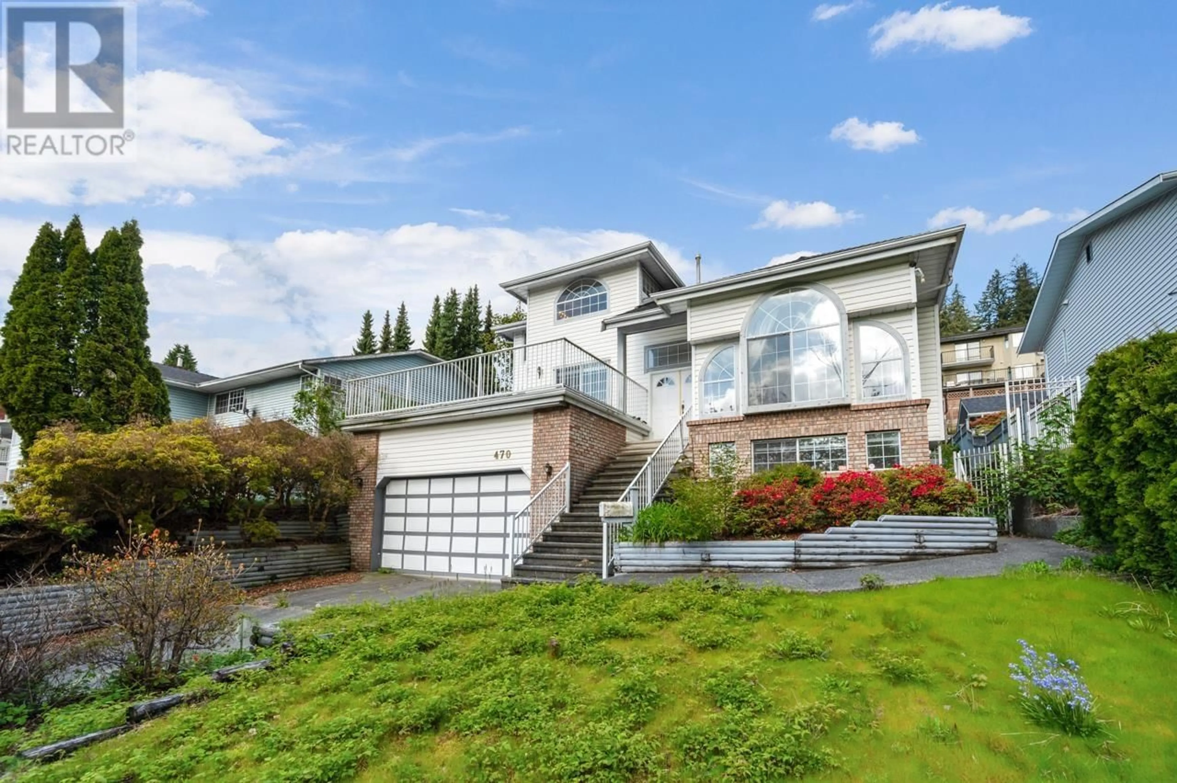 Frontside or backside of a home for 470 RIVERVIEW CRESCENT, Coquitlam British Columbia V3C4X9