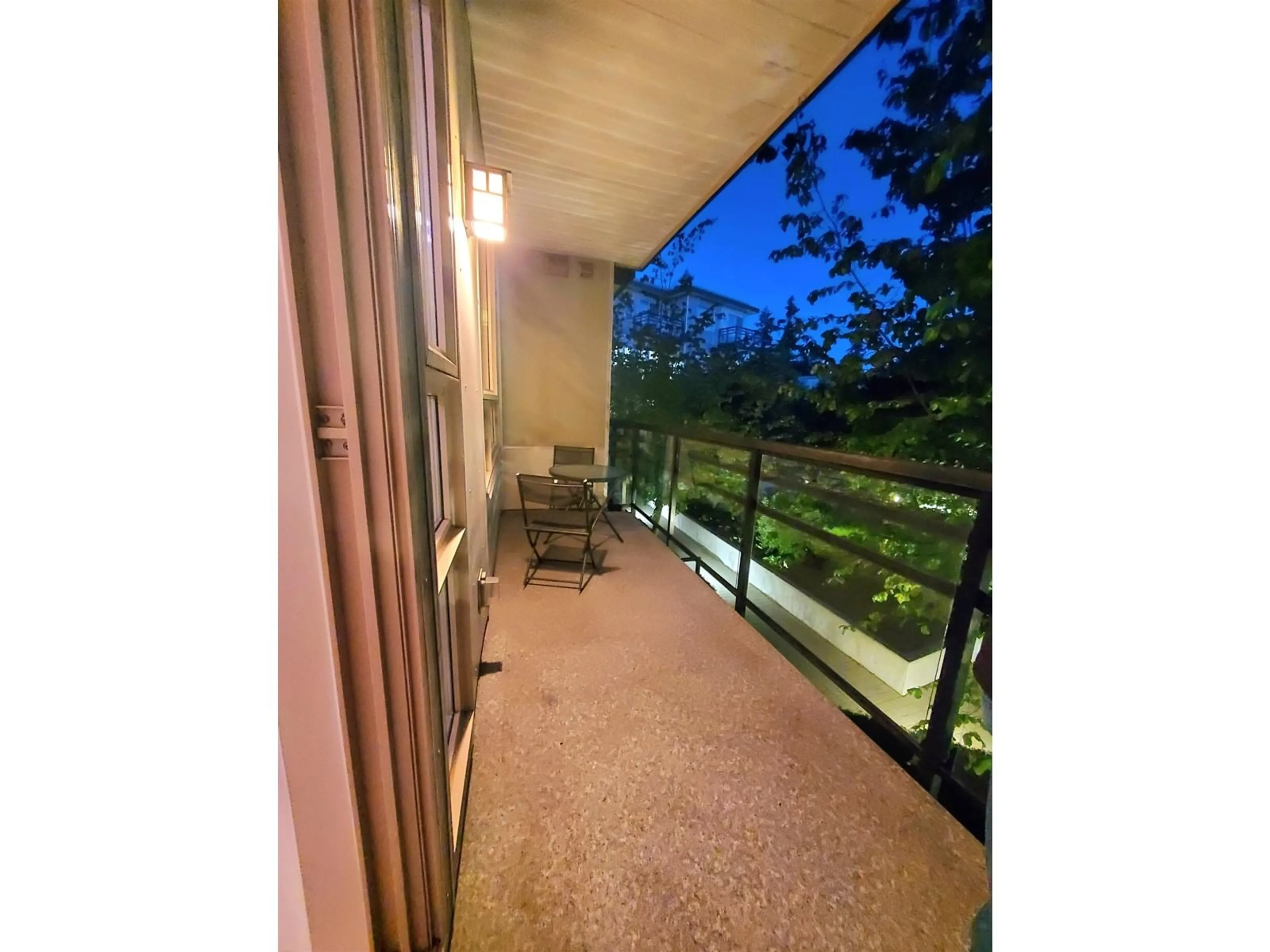 Balcony in the apartment for 208 13228 OLD YALE ROAD, Surrey British Columbia V3T0K3