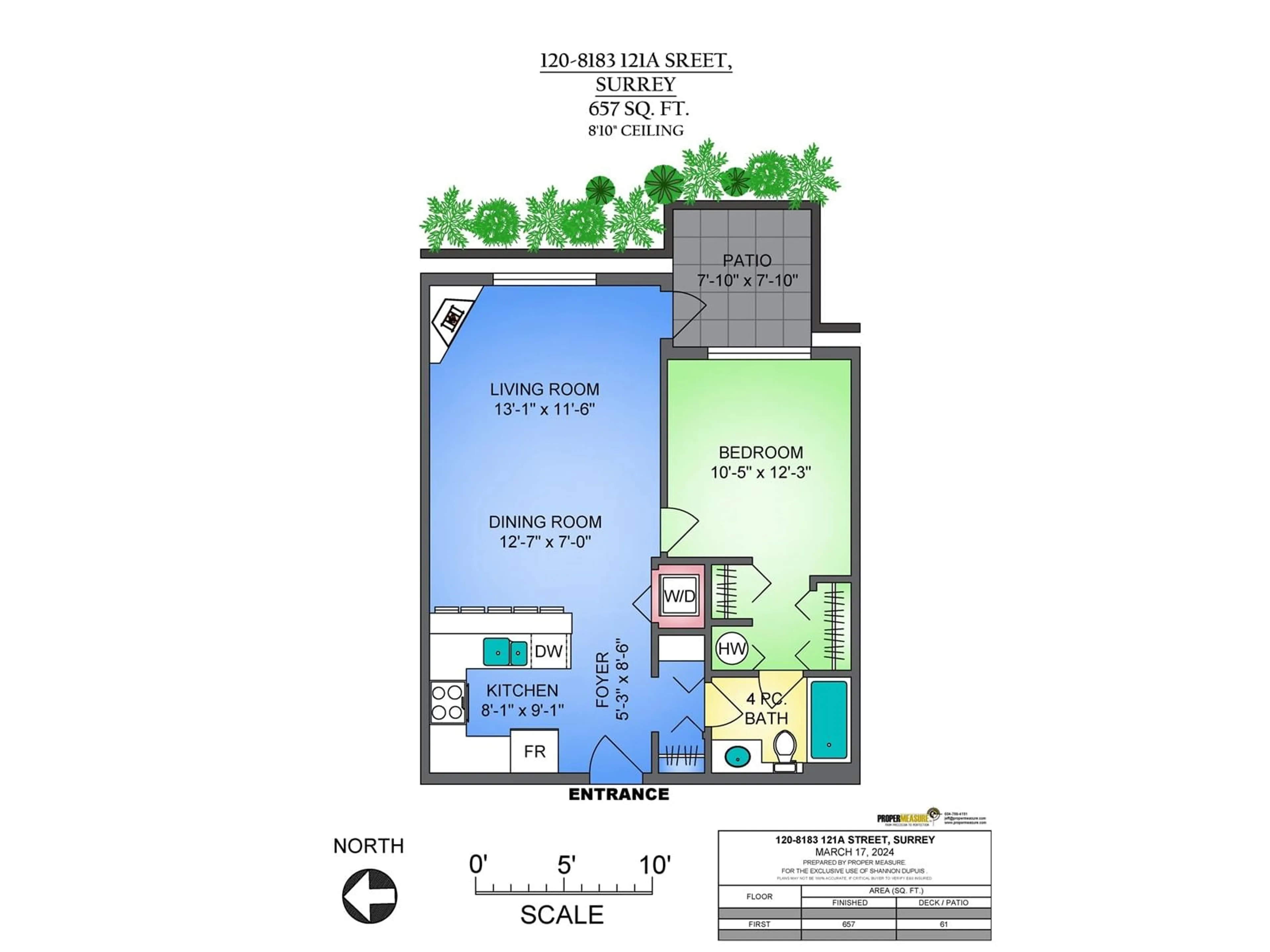 Floor plan for 120 8183 121A STREET, Surrey British Columbia V3W1S7