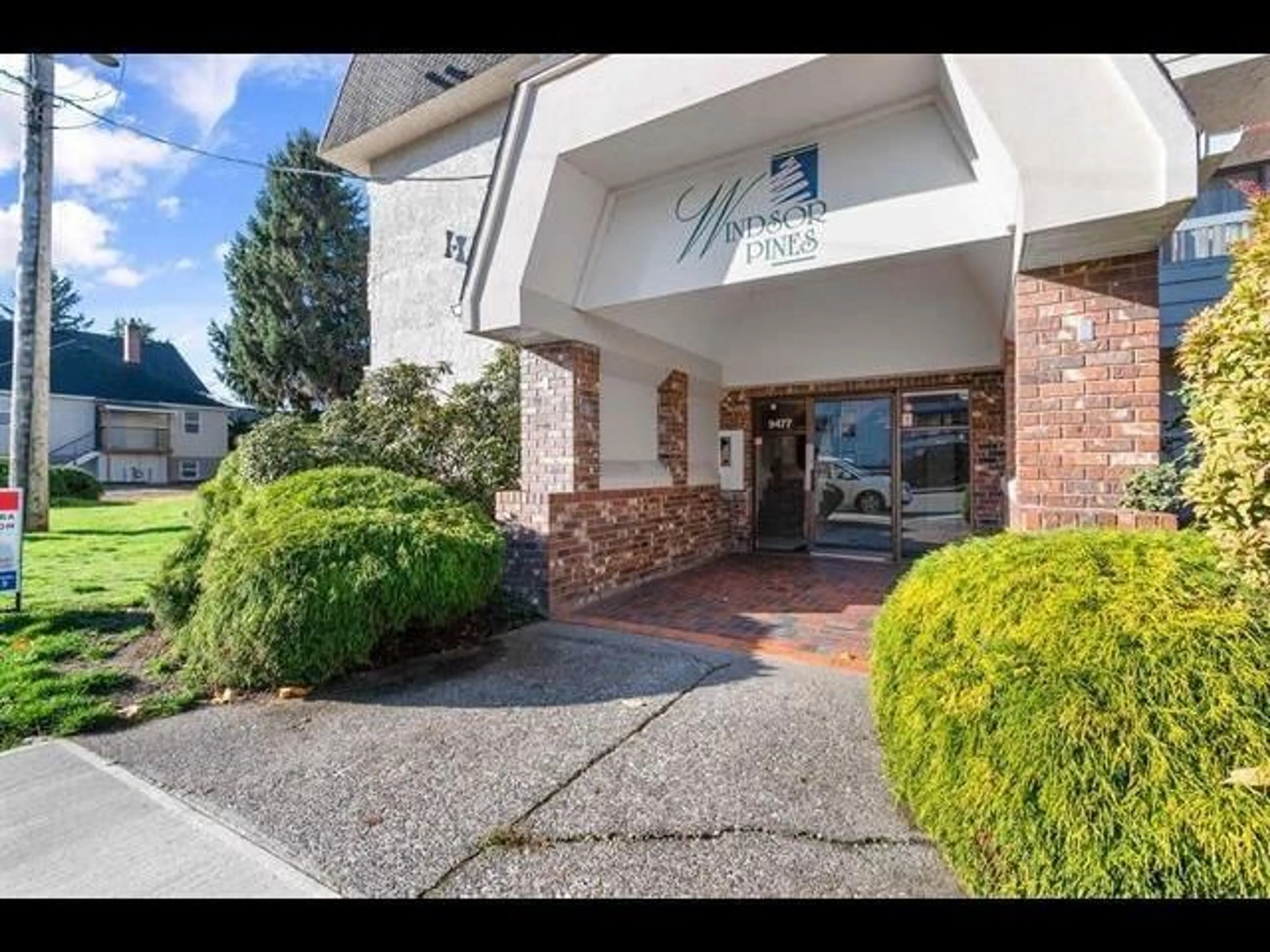 A pic from exterior of the house or condo, the street view for 105 9477 COOK STREET, Chilliwack British Columbia V2P4J8