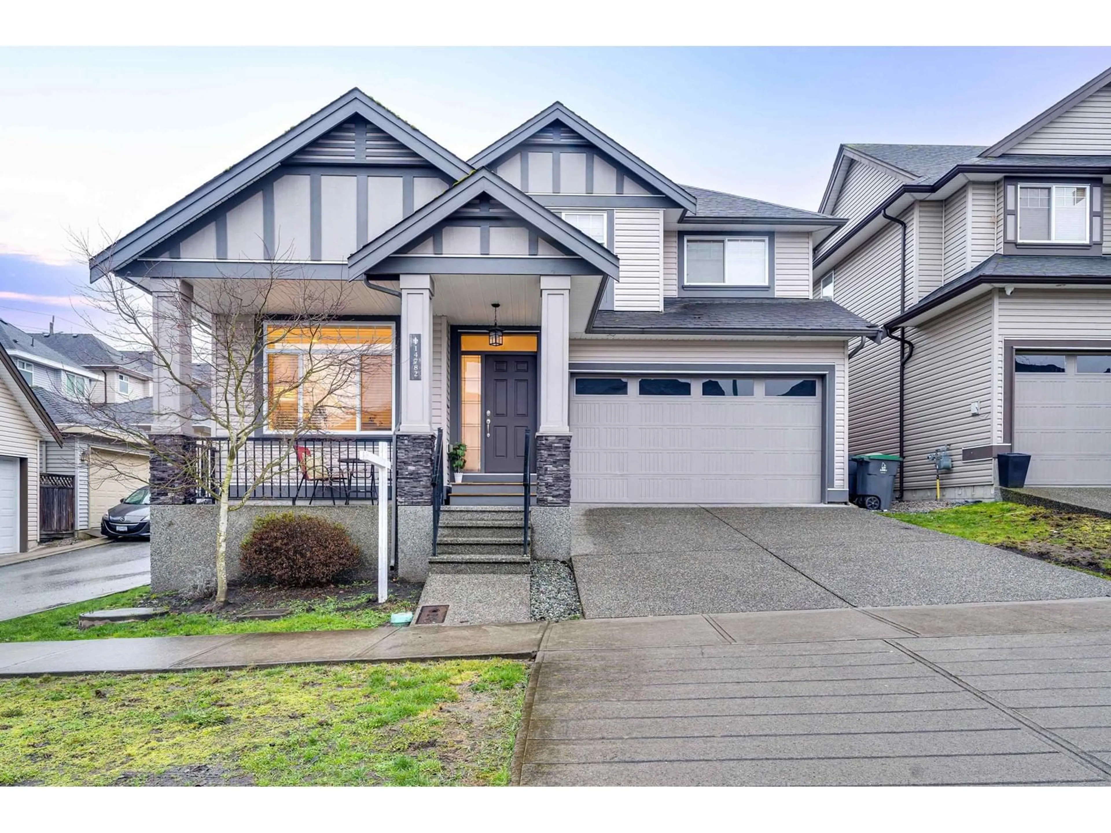 Frontside or backside of a home for 14782 61A AVENUE, Surrey British Columbia V3S2L8