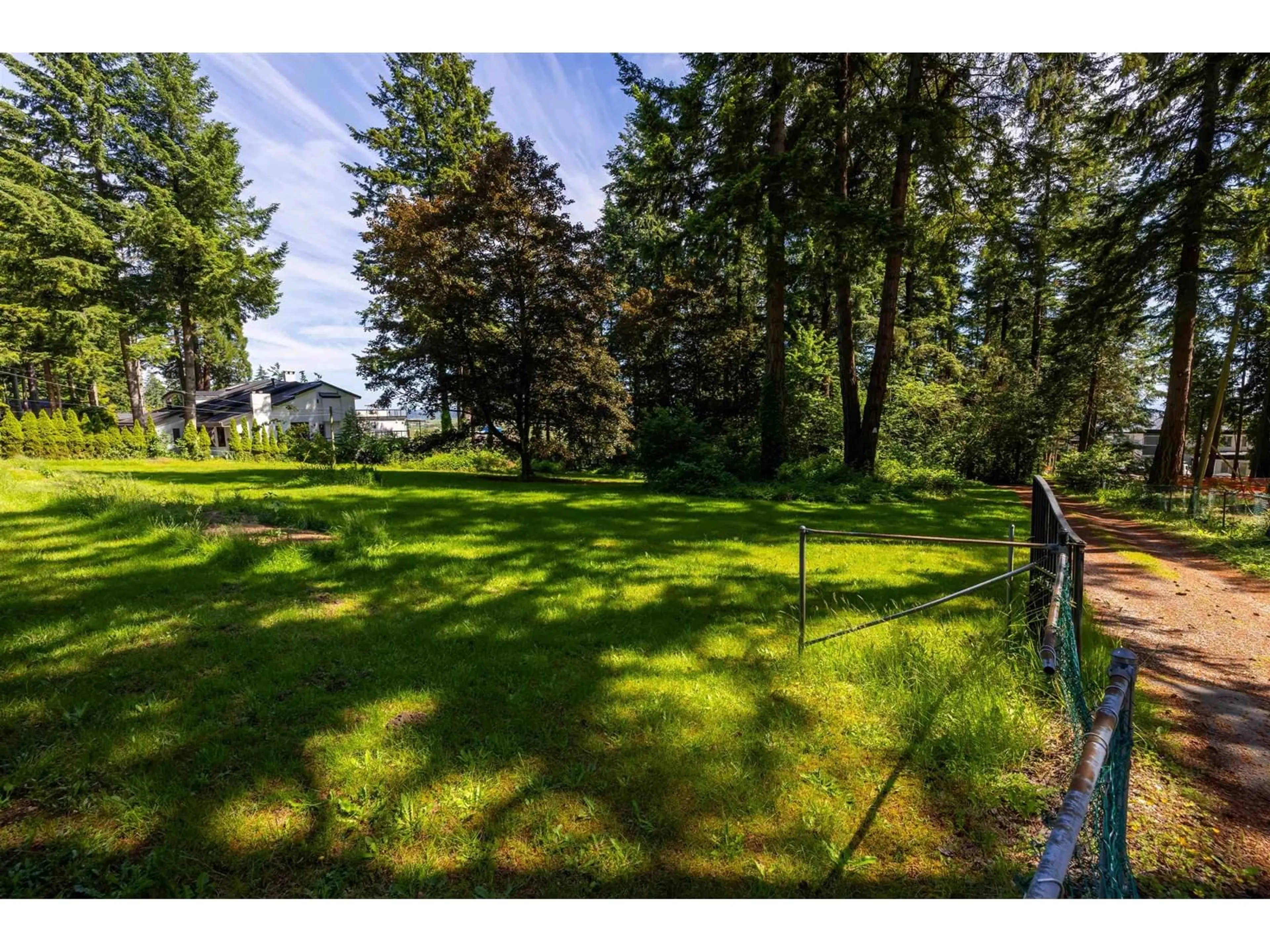 A pic from outside/outdoor area/front of a property/back of a property/a pic from drone, forest/trees view for 12482 53 AVENUE, Surrey British Columbia V3X3B7