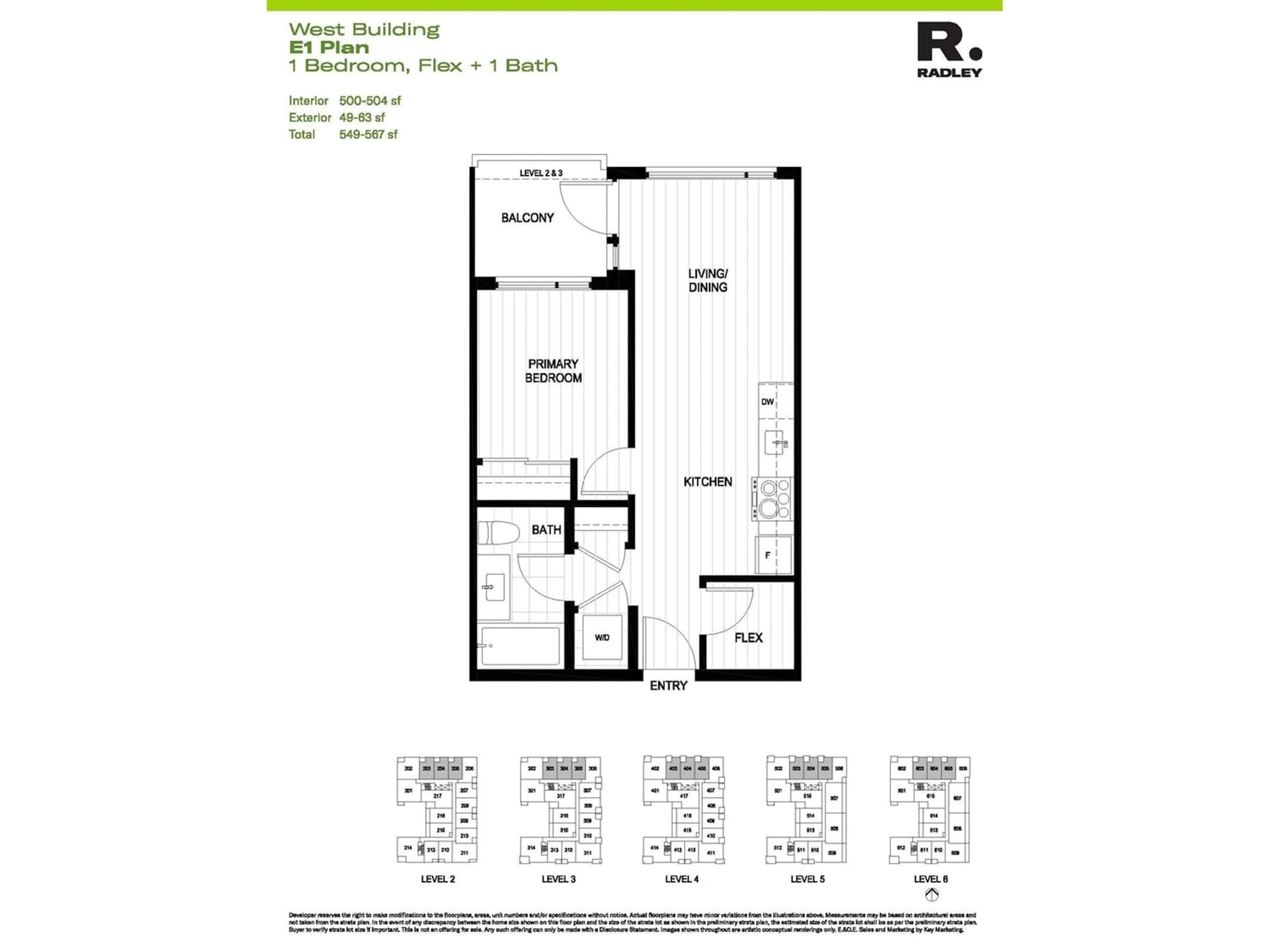 Floor plan for W305 13838 108 AVENUE, Surrey British Columbia V0V0V0