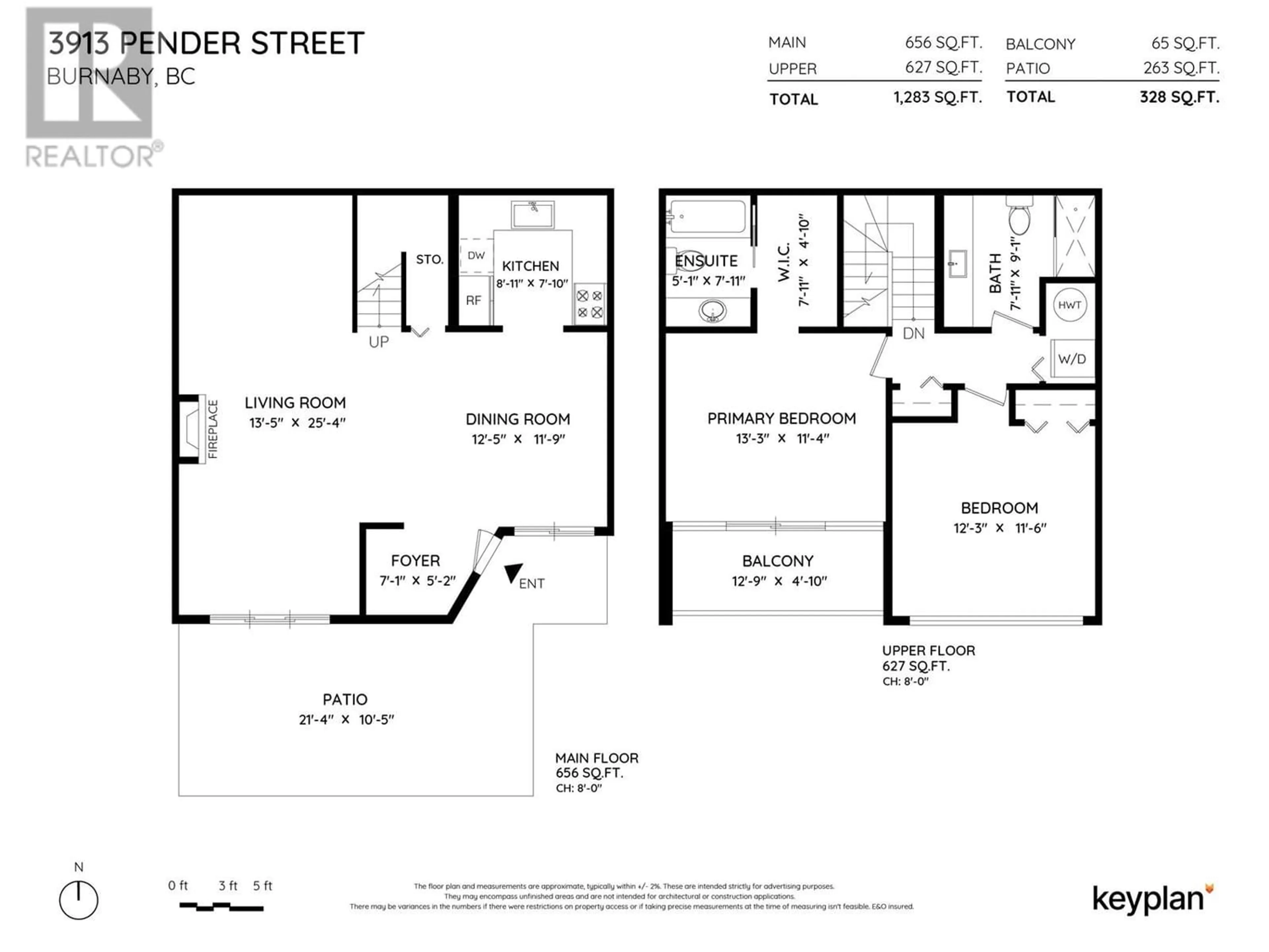 Floor plan for 3913 PENDER STREET, Burnaby British Columbia V5C2L7