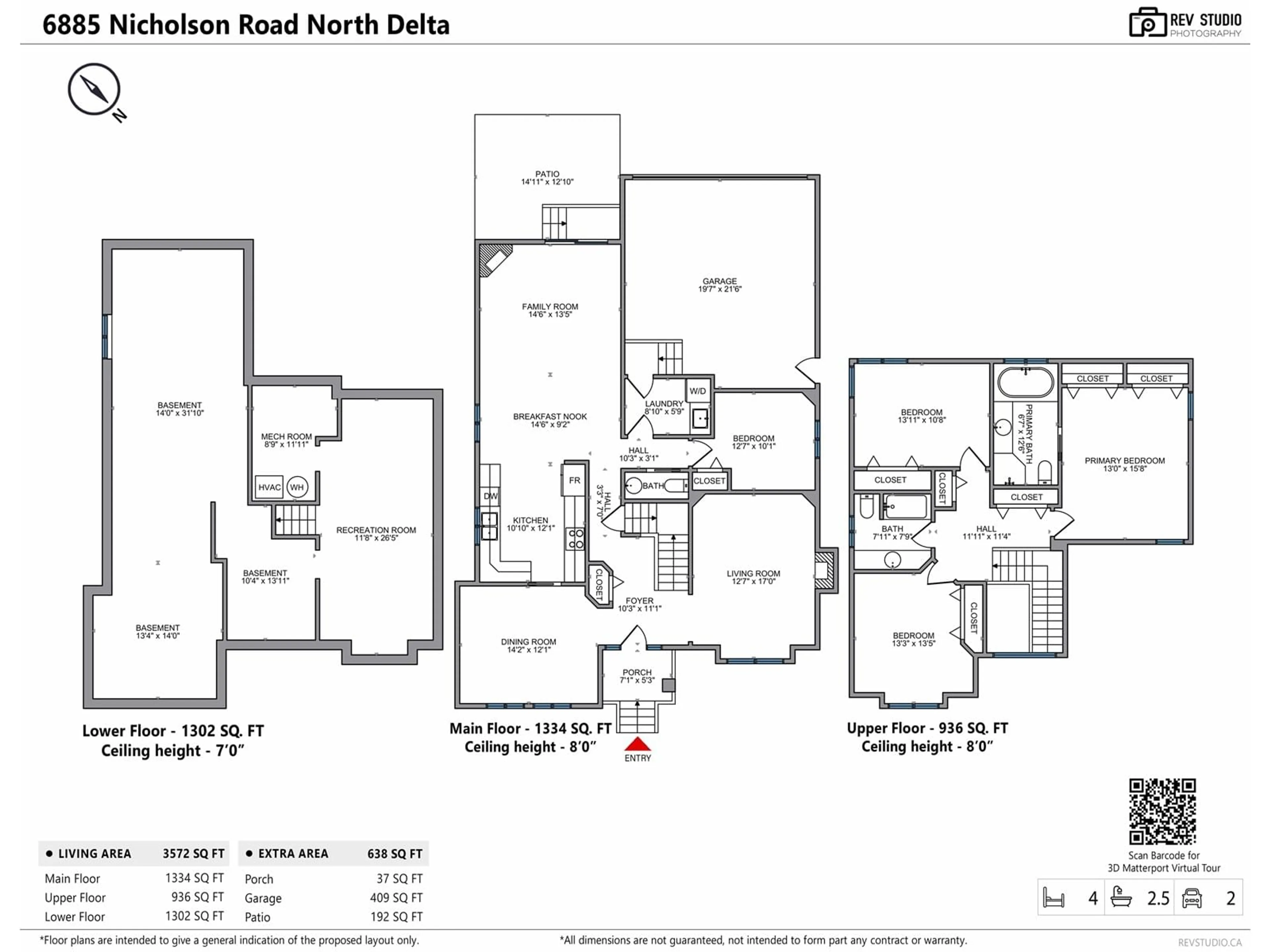 Floor plan for 6885 NICHOLSON ROAD, Delta British Columbia V4E1Z8