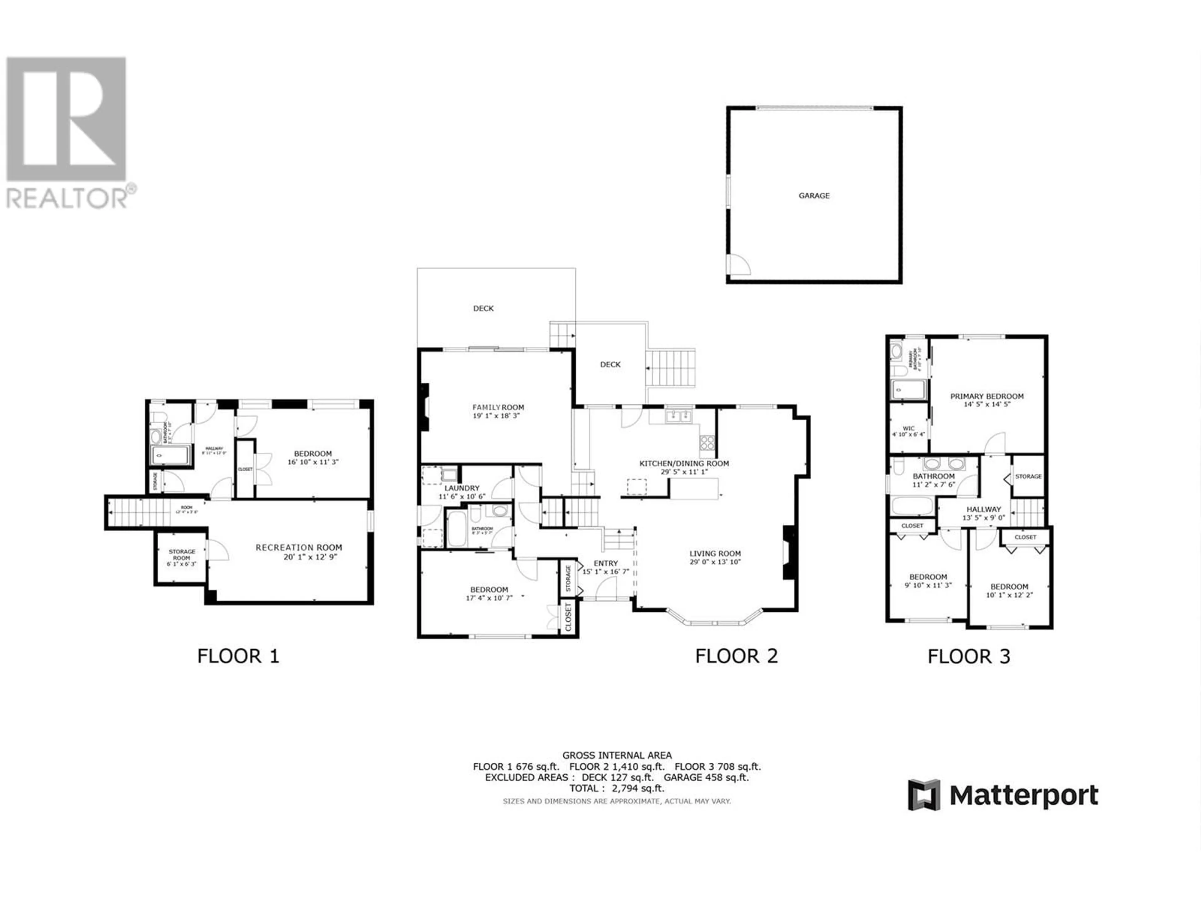 Floor plan for 4835 BAYTREE COURT, Burnaby British Columbia V5G4H1