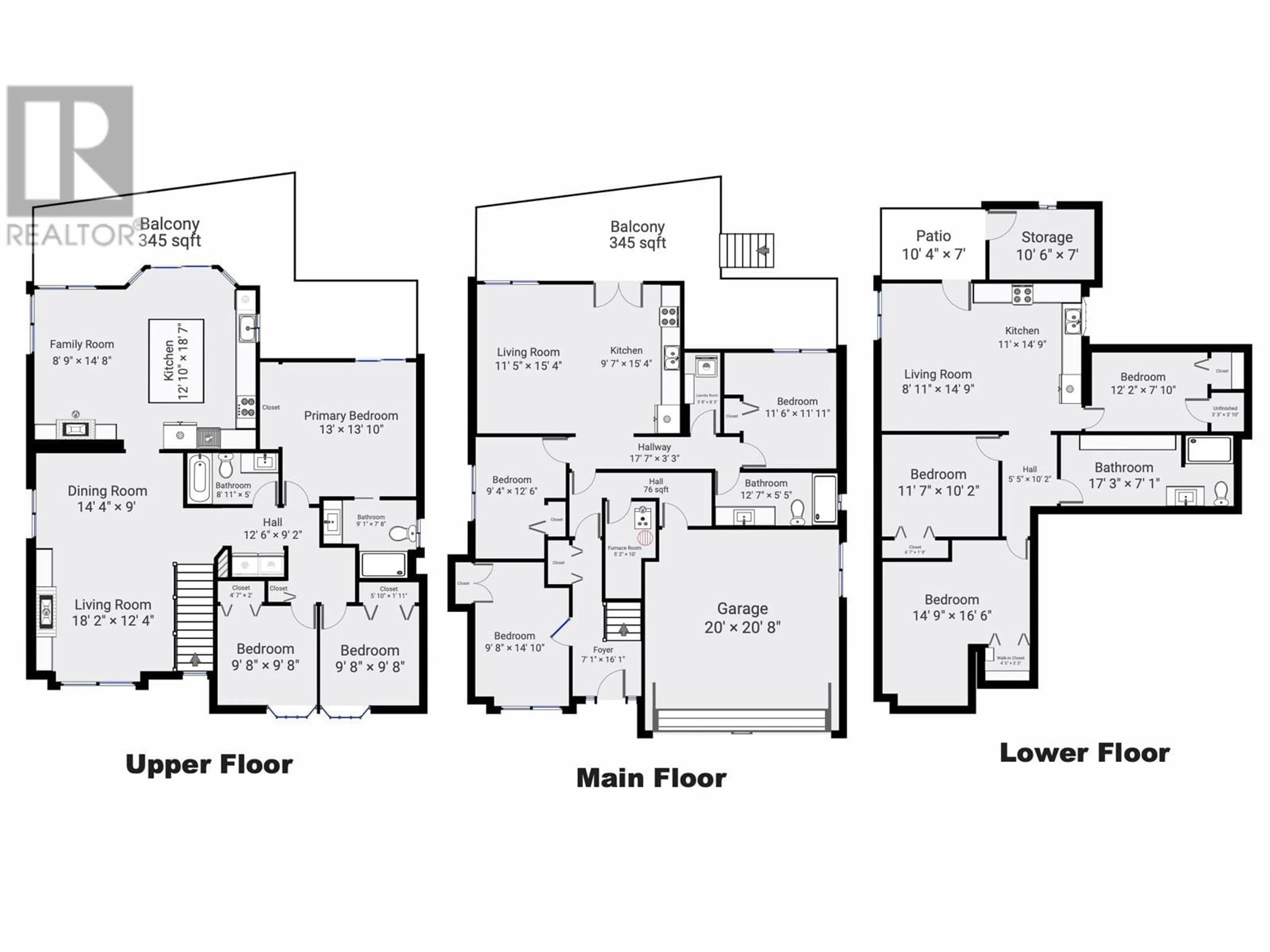 Floor plan for 23025 124B AVENUE, Maple Ridge British Columbia V2X0X2