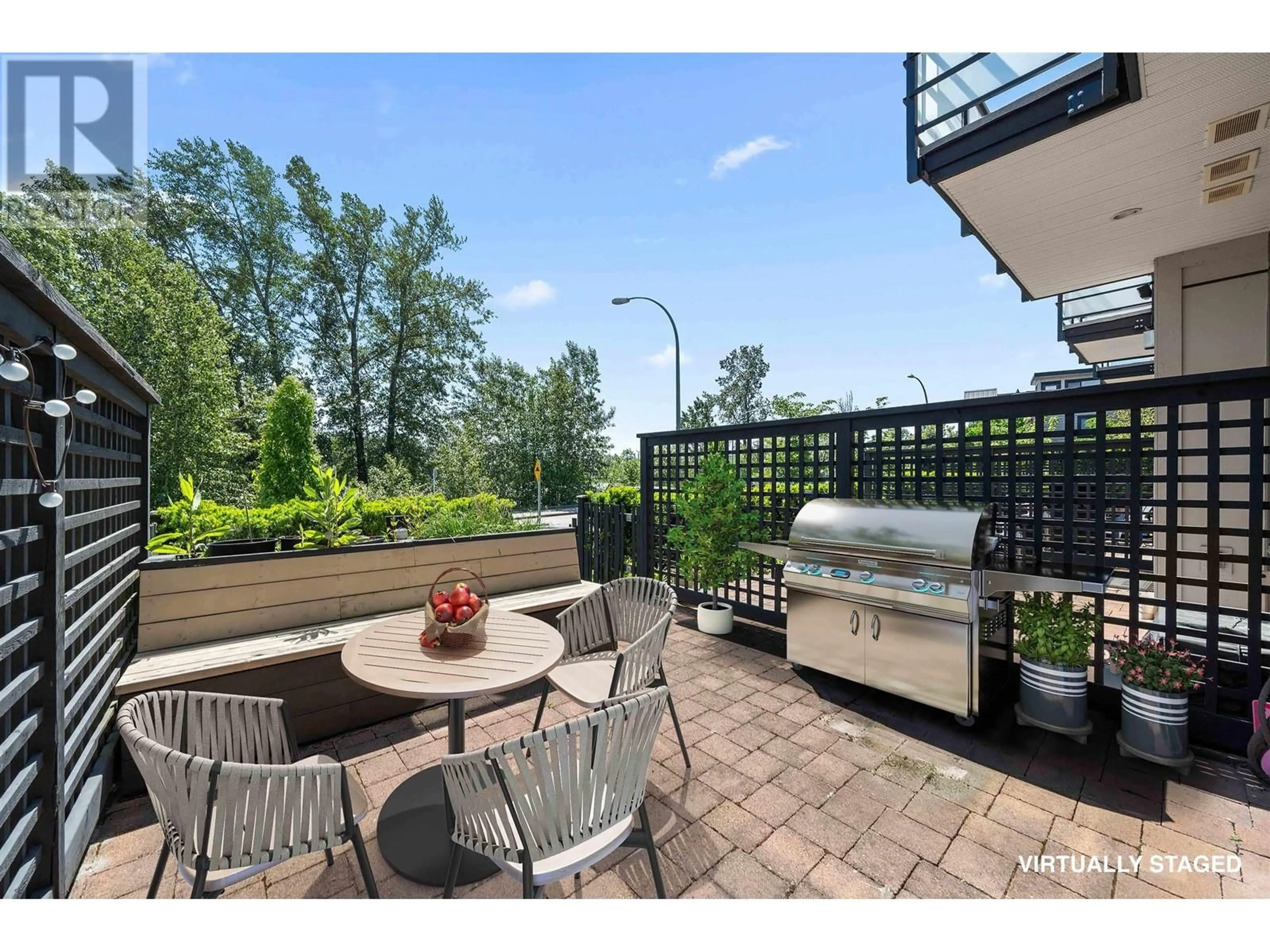 Patio for 7 111 WOOD STREET, New Westminster British Columbia V3M0J8