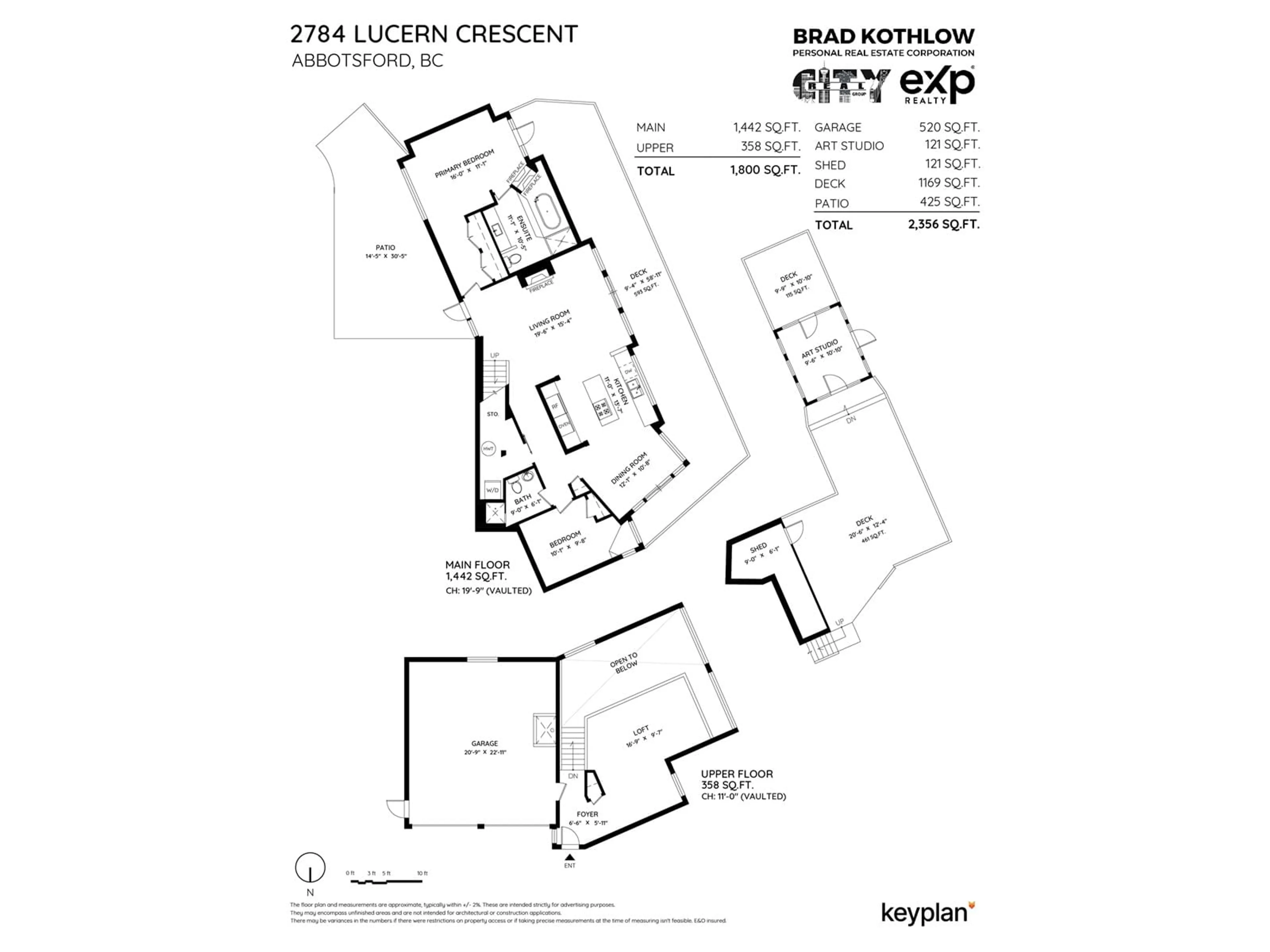 Floor plan for 2784 LUCERN CRESCENT, Abbotsford British Columbia V3G1C2