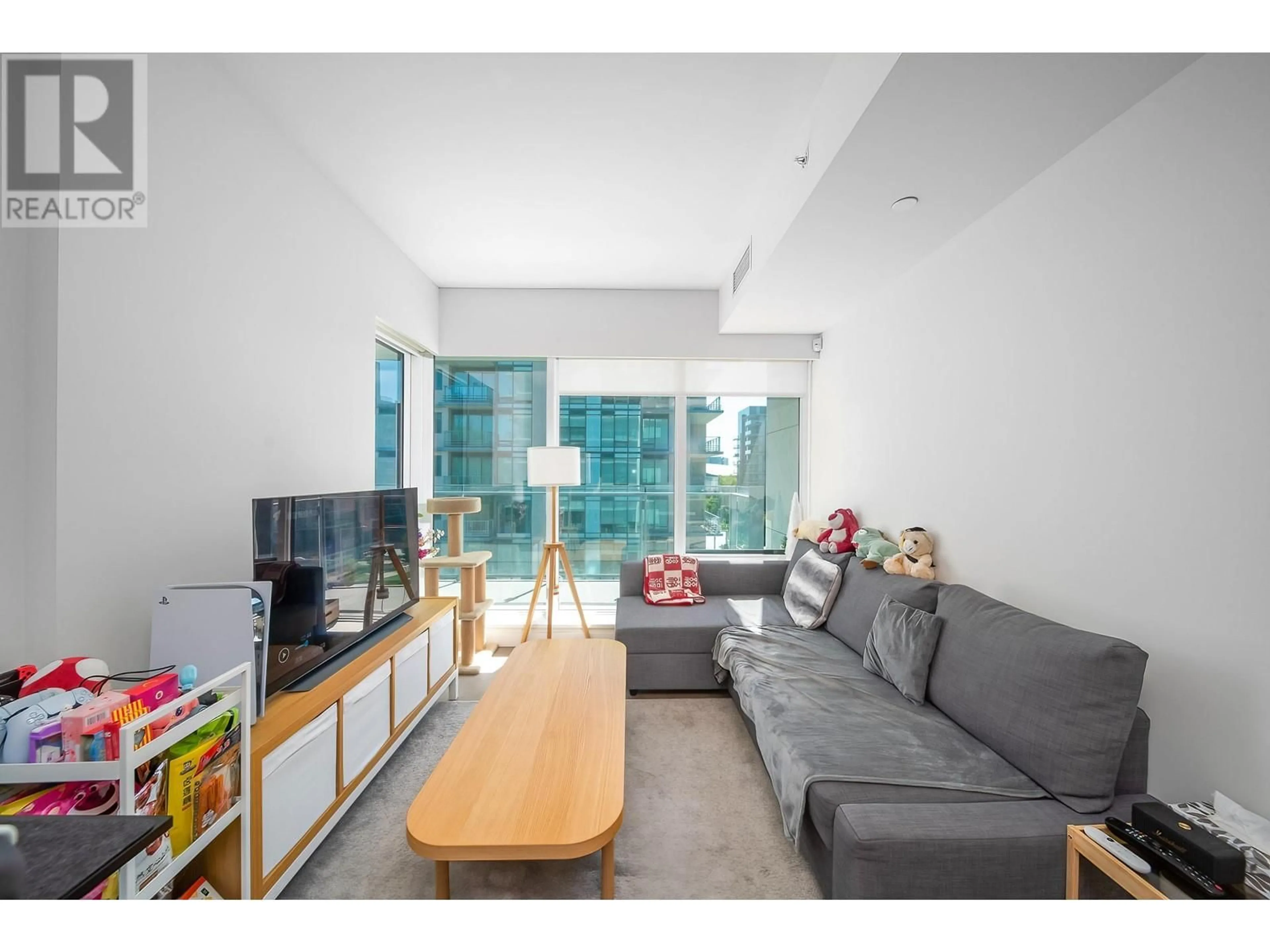 Living room with furniture, unknown for 512 - 6855 PEARSON WAY, Richmond British Columbia V7C0E9