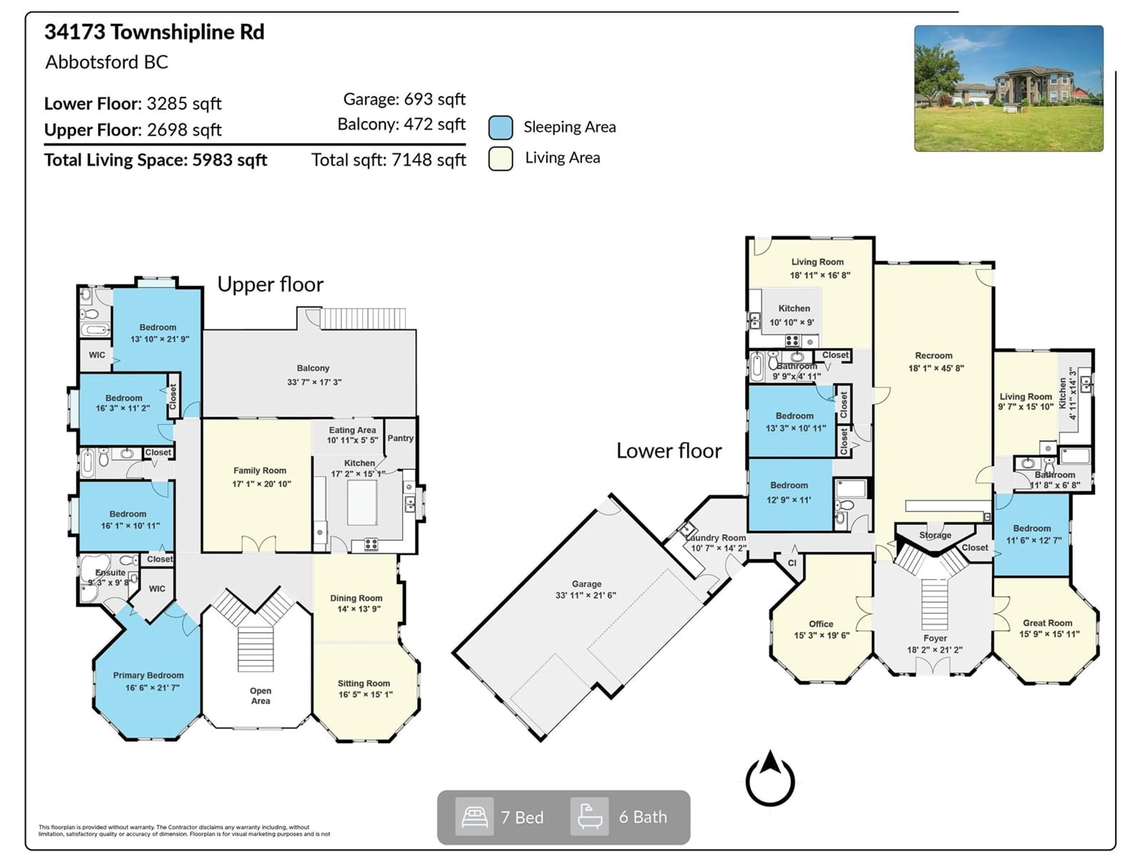 Floor plan for 34173 TOWNSHIPLINE, Abbotsford British Columbia V3G1R1
