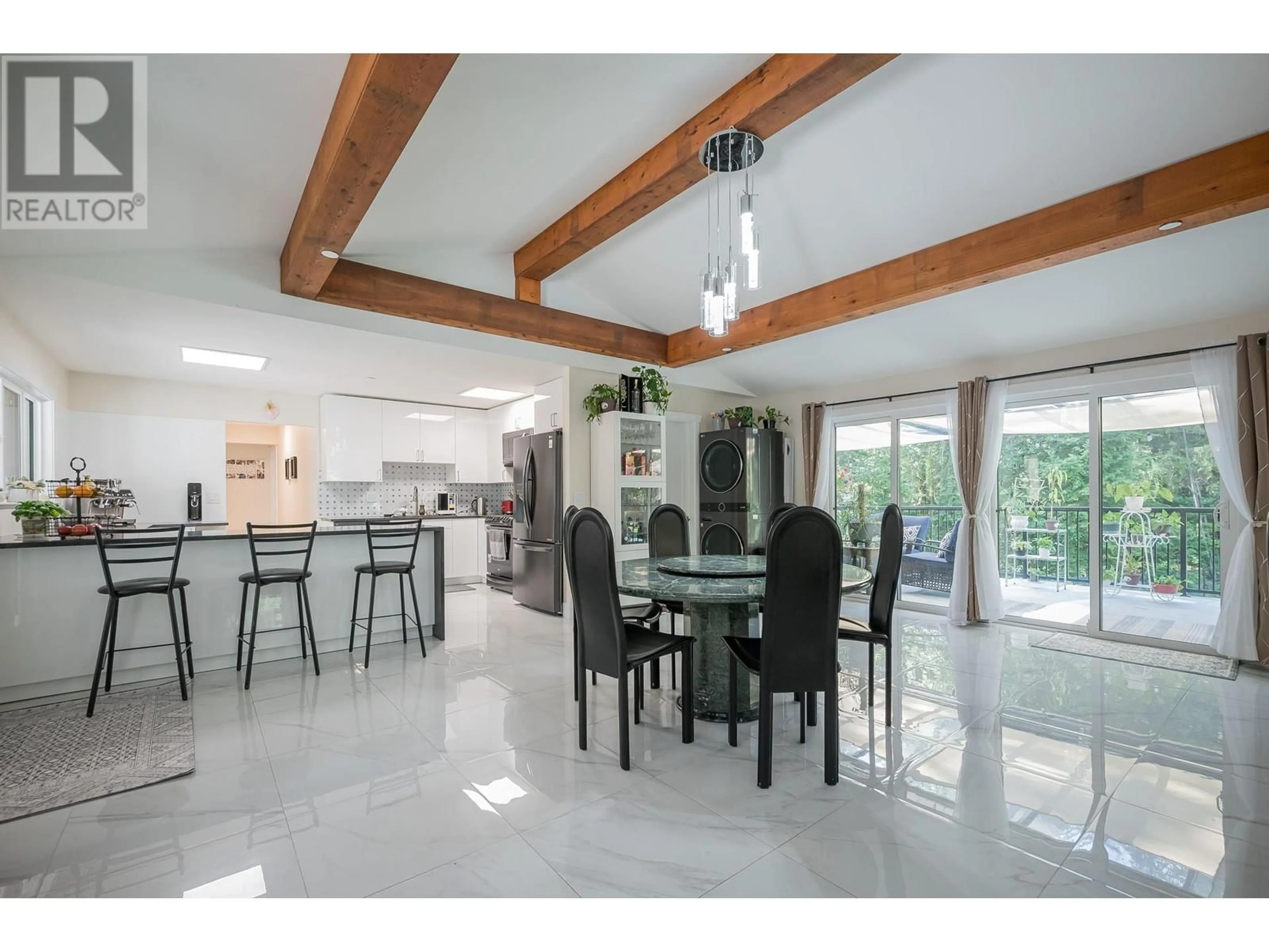 Dining room, ceramic floors for 11659 272 STREET, Maple Ridge British Columbia V2W1N1