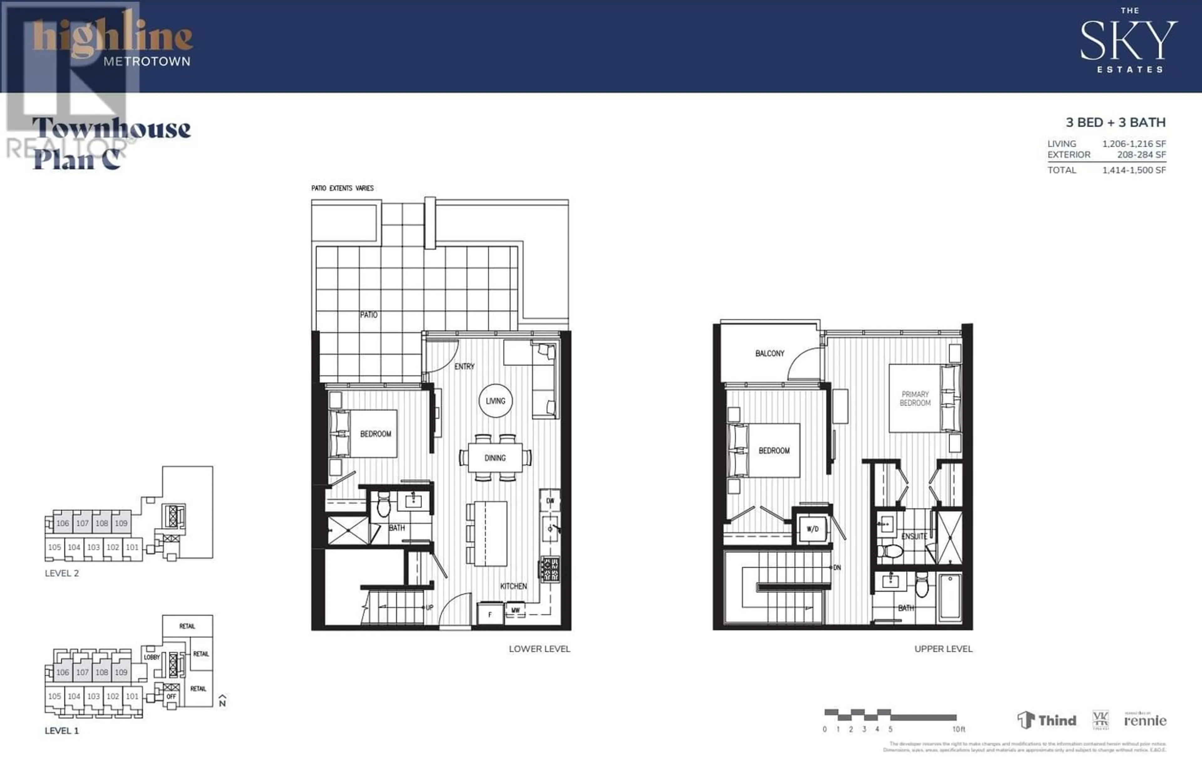 Floor plan for TH 108 6511 SUSSEX AVENUE, Burnaby British Columbia V5H0K5