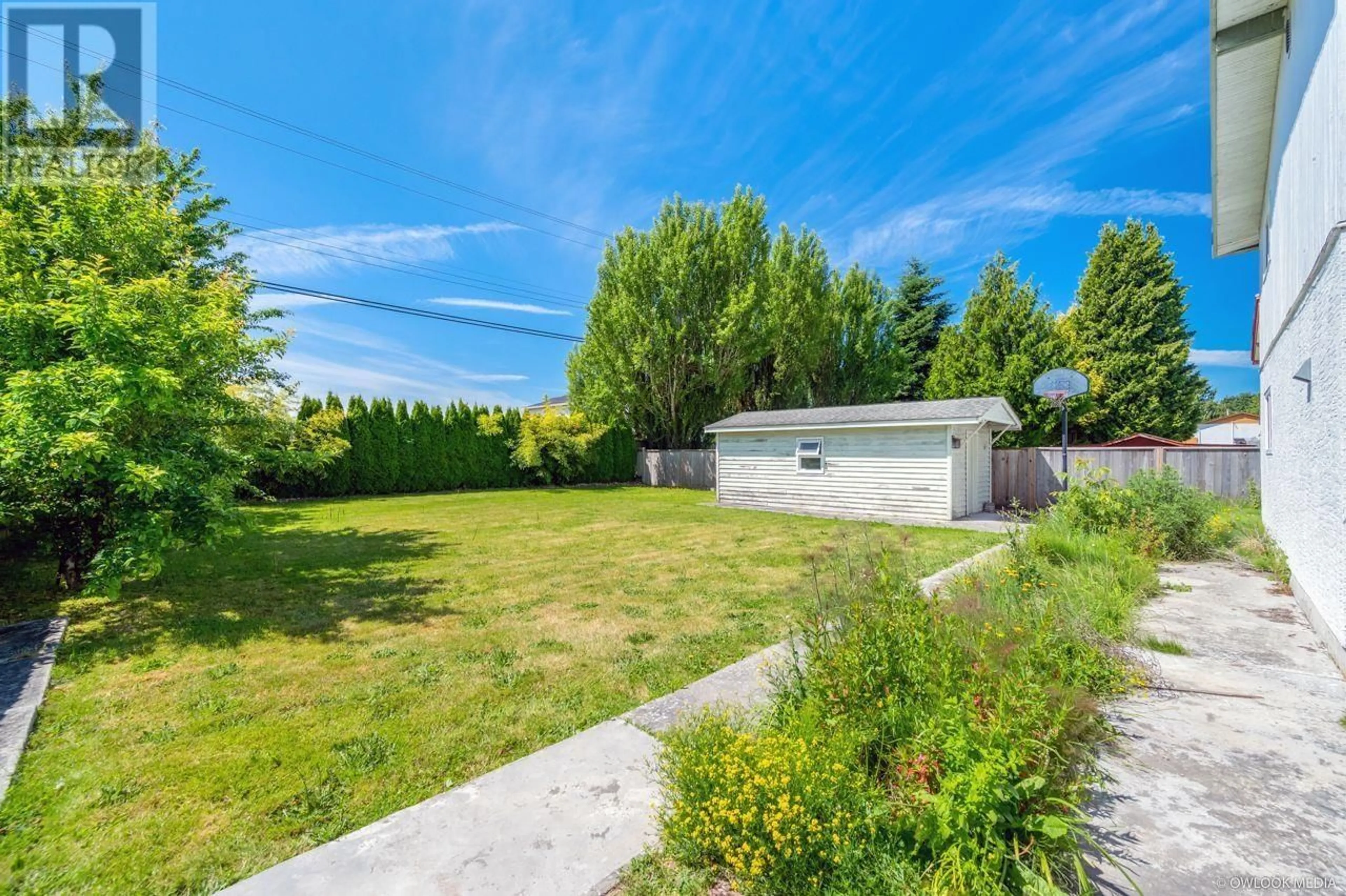 Fenced yard for 6320 CONSTABLE DRIVE, Richmond British Columbia V7E3Y2