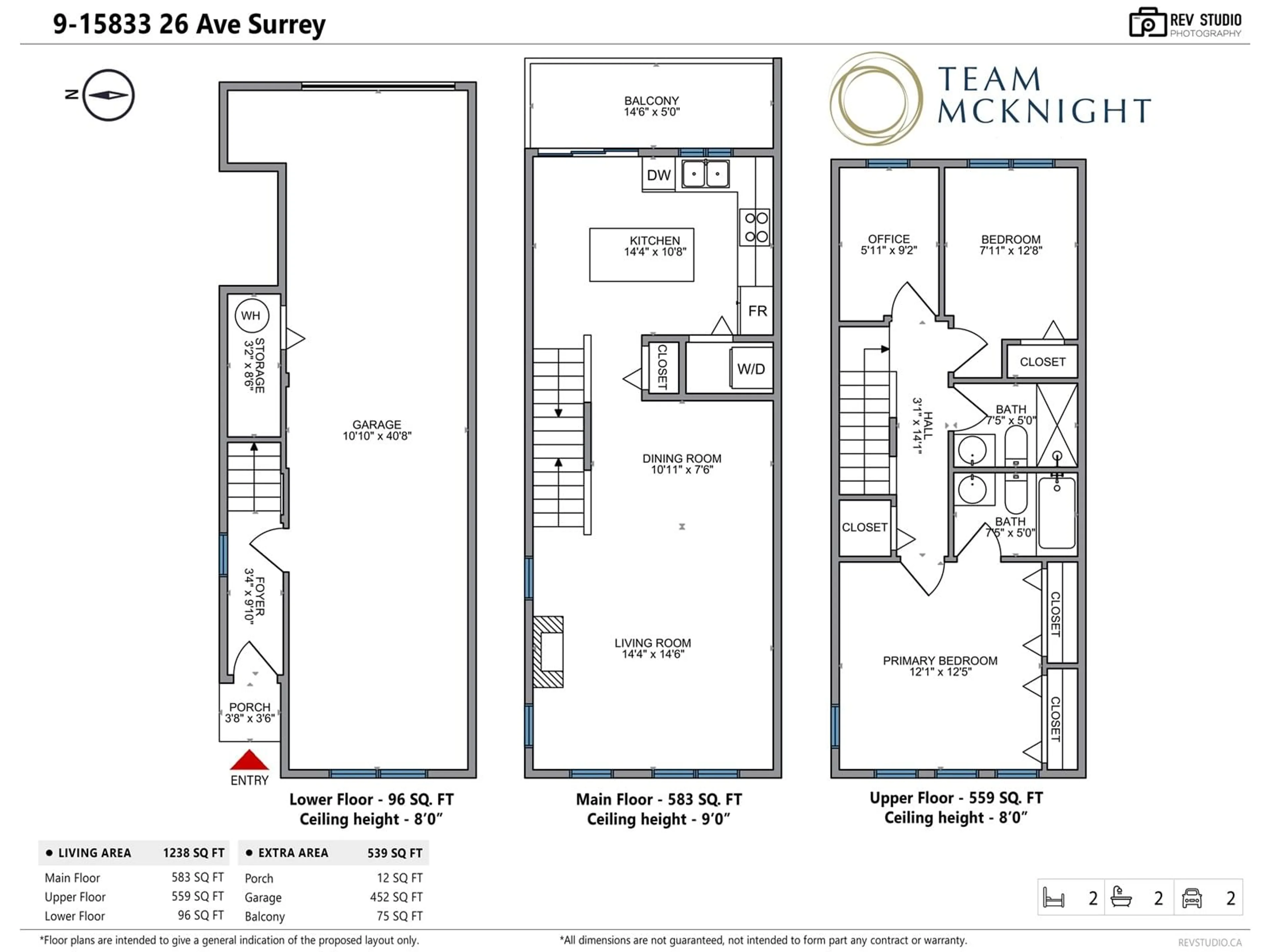 Floor plan for 9 15833 26TH AVENUE, Surrey British Columbia V3Z2X5