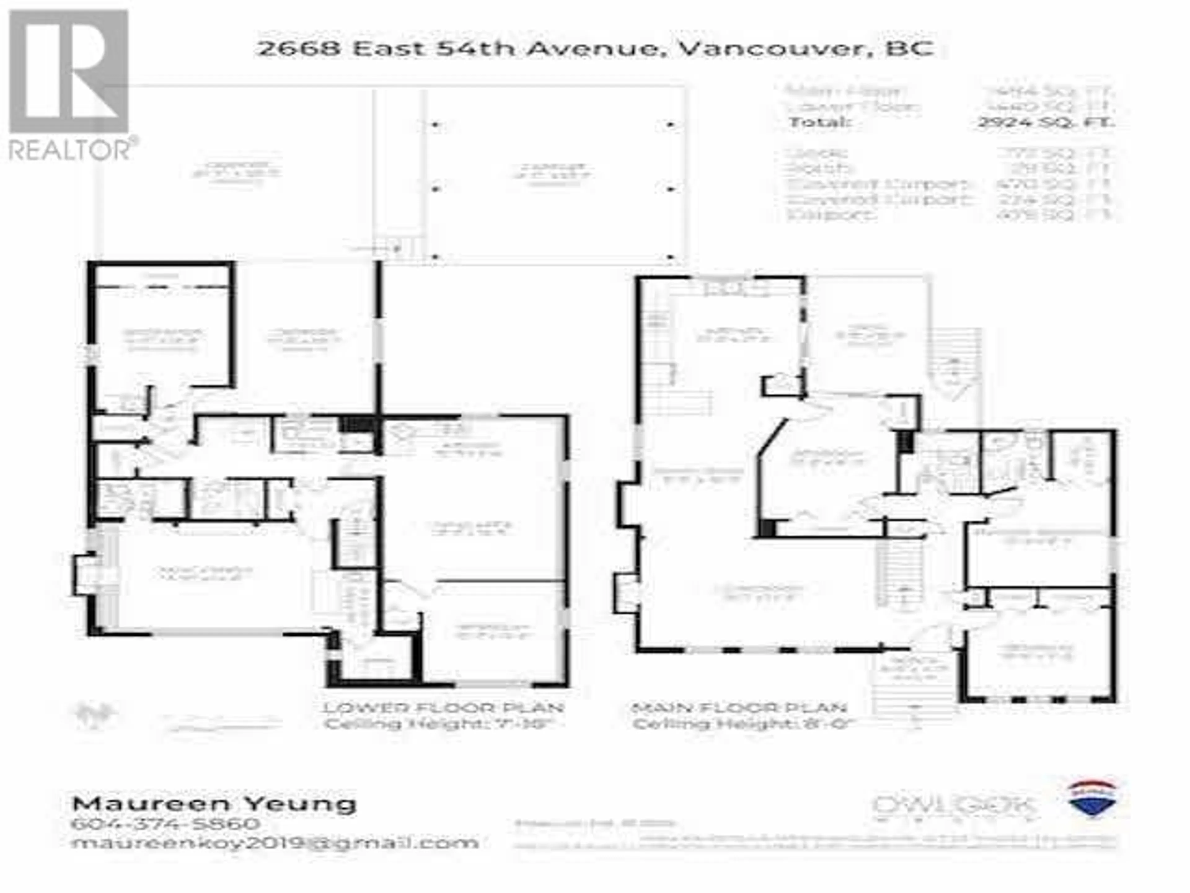 Floor plan for 2668 E 54TH AVENUE, Vancouver British Columbia V5S1X6