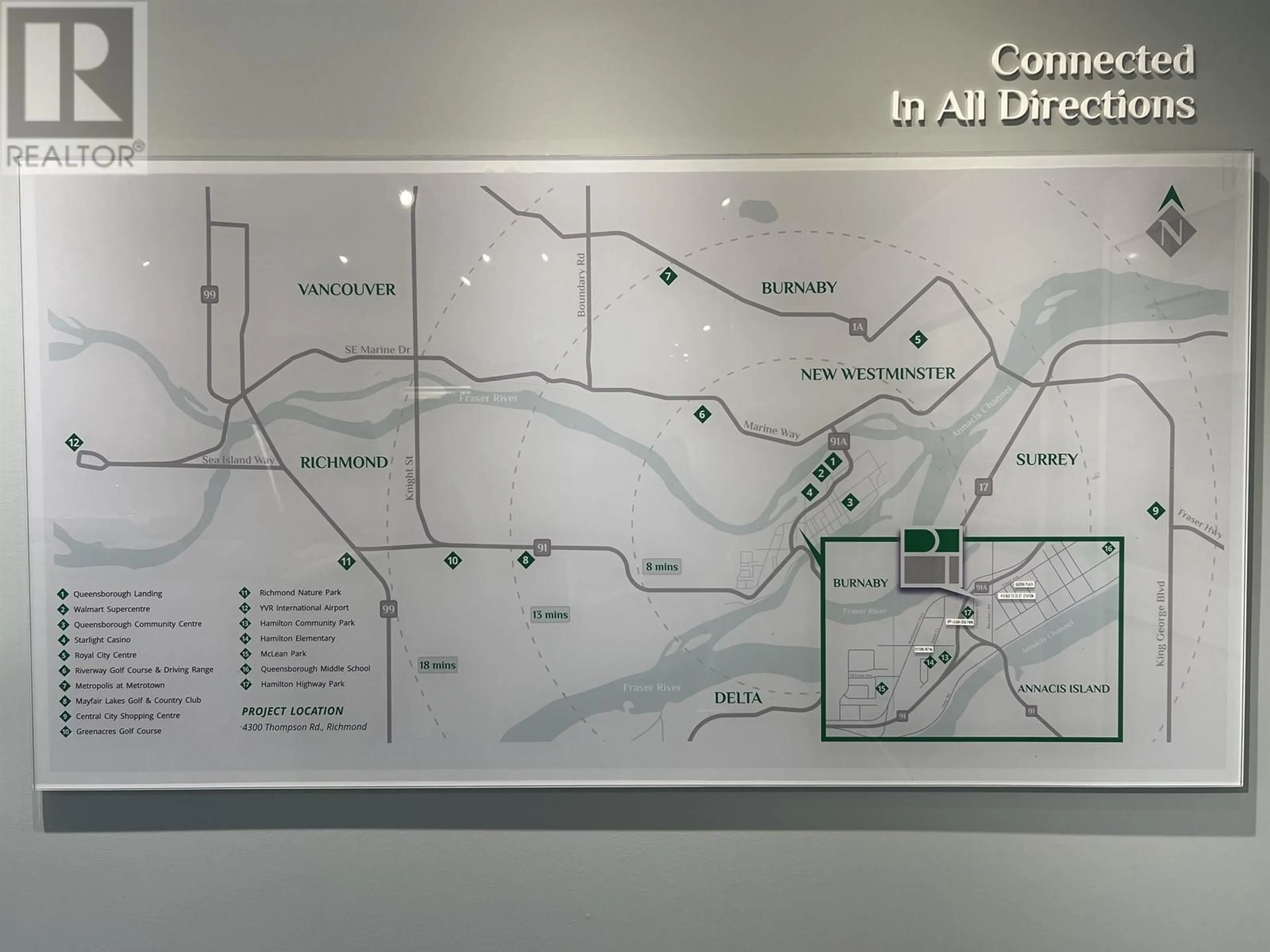 Picture of a map for 27 - 4337 BOUNDARY ROAD, Richmond British Columbia V6V0C4