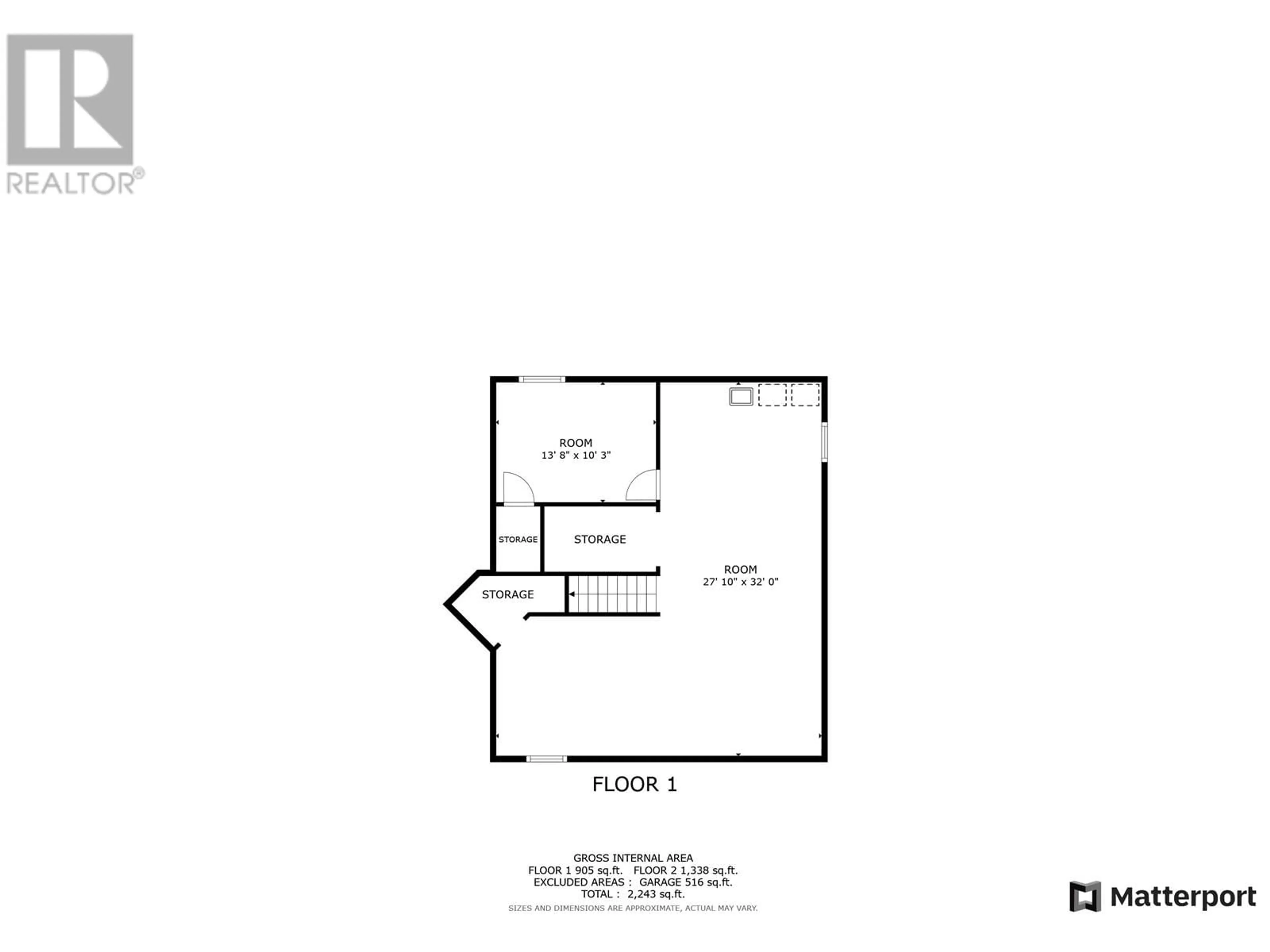 Floor plan for 8424 97 AVENUE, Fort St. John British Columbia V1J1M4